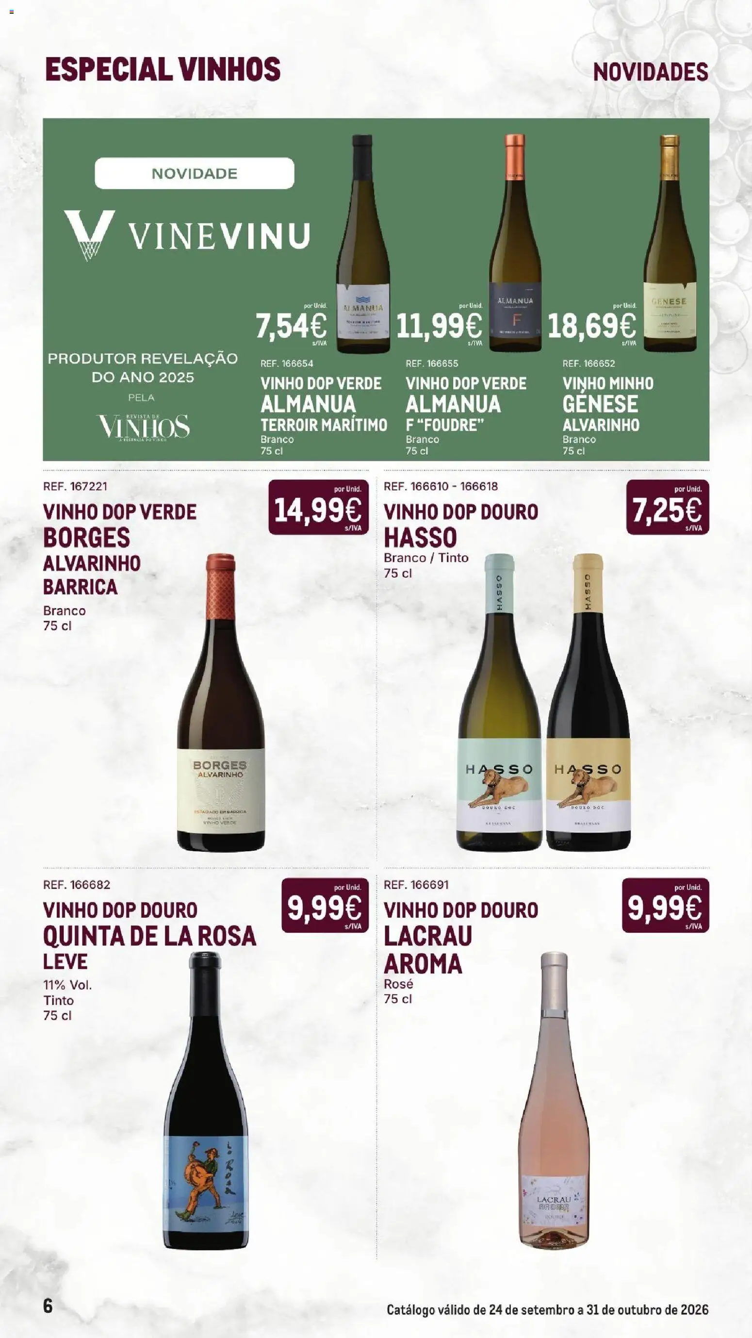 Makro Especial Vinhos │ válido de 24/09/2026 | Página: 6 | Produtos: Vinho