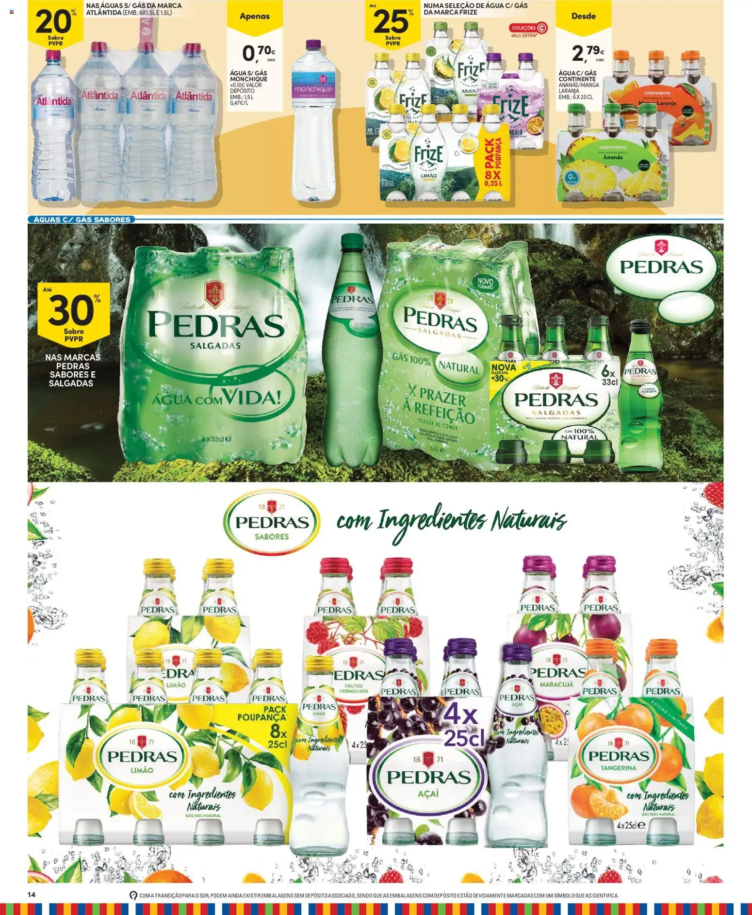 Continente Madeira │ válido de 18/08/2026 | Página: 14 | Produtos: Agua, Açai, Ingredientes, Ananás