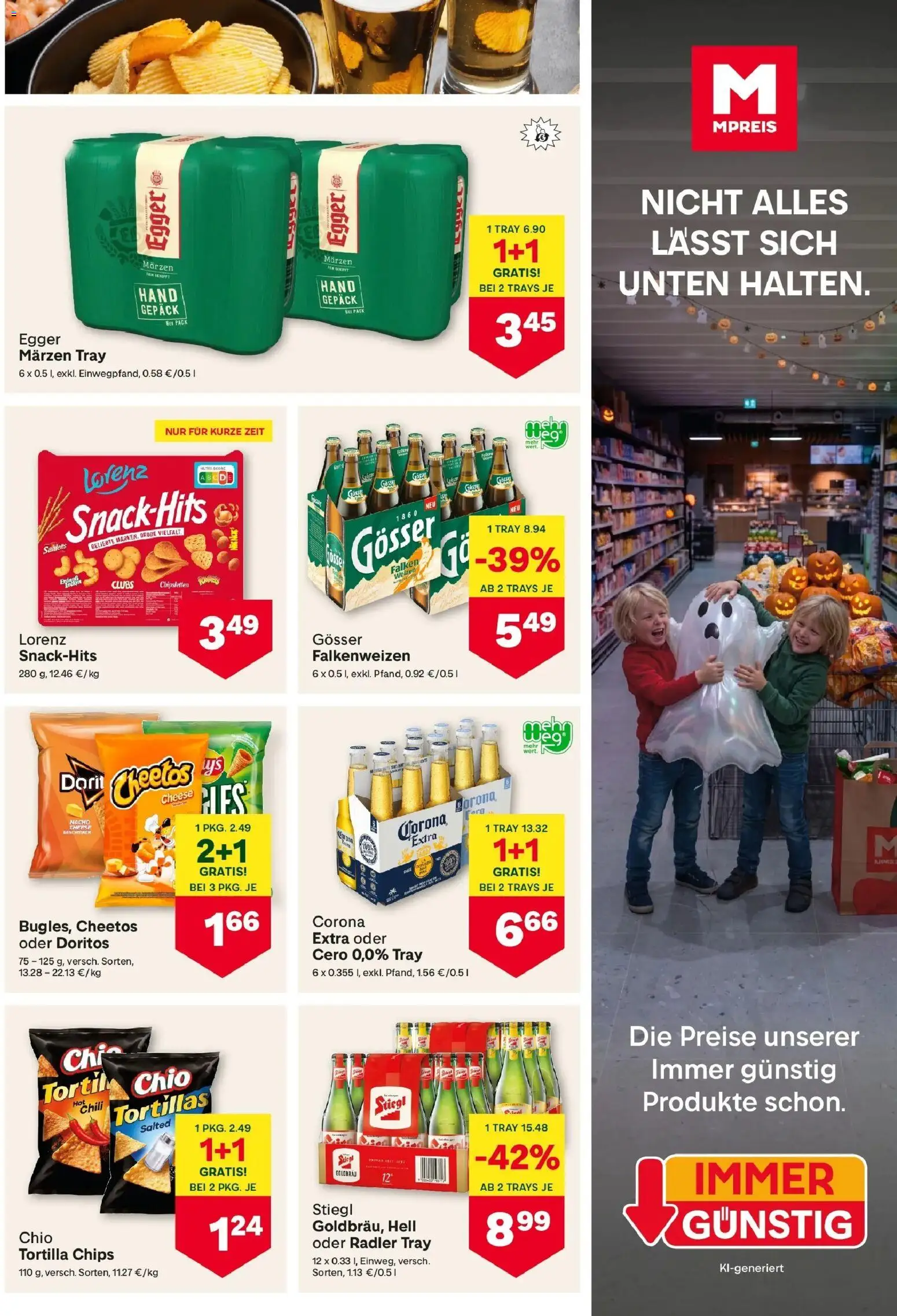 MPREIS Velden von 29.10.2026 - Aktuelle Angebote | Seite: 13 | Produkte: Chips, Chili, Radler