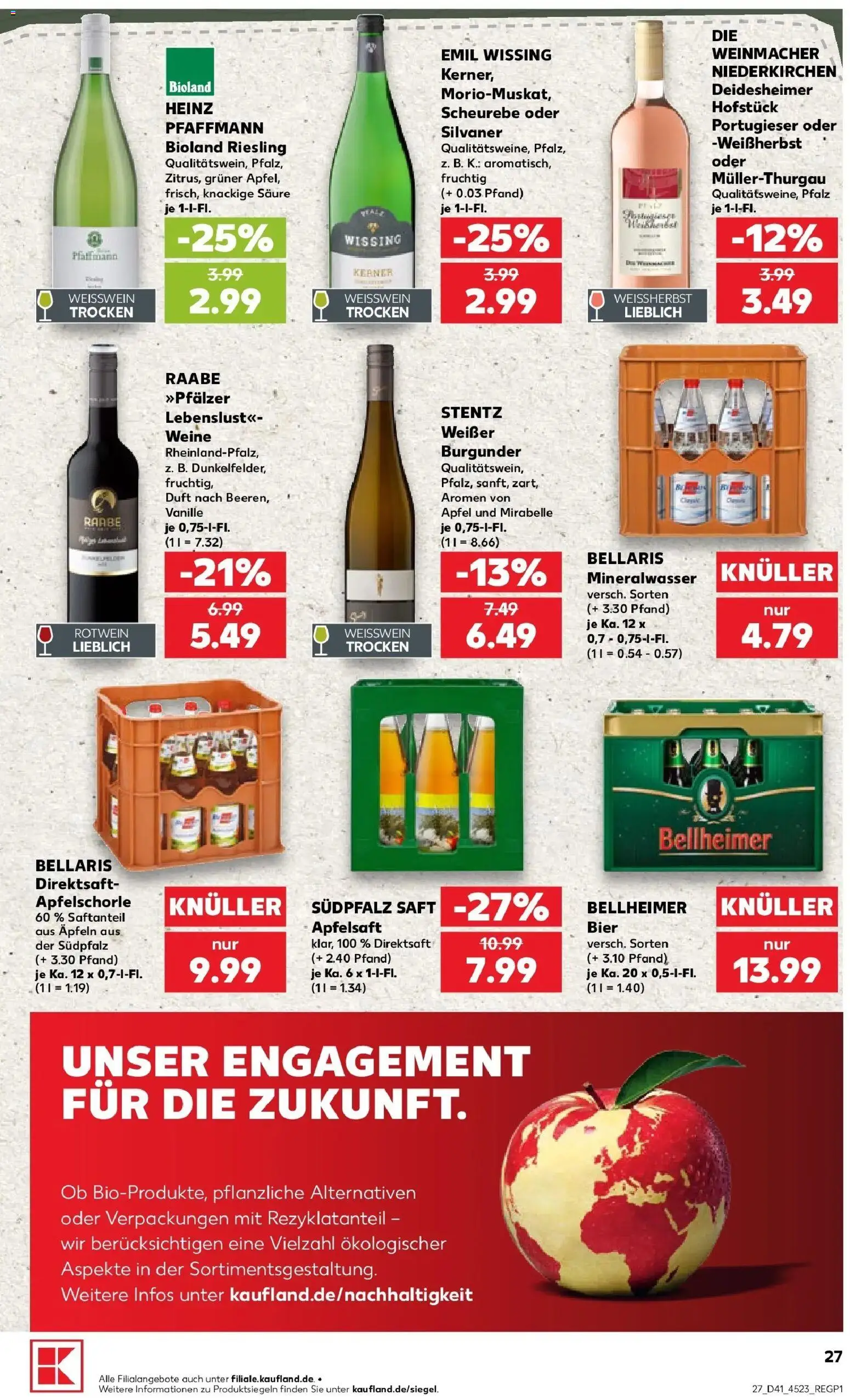 Prospekt Kaufland ab 05.10.2026 » Angebote Online zum Blättern | Seite: 37 | Produkte: Bier, Duft, Vanille, Saft