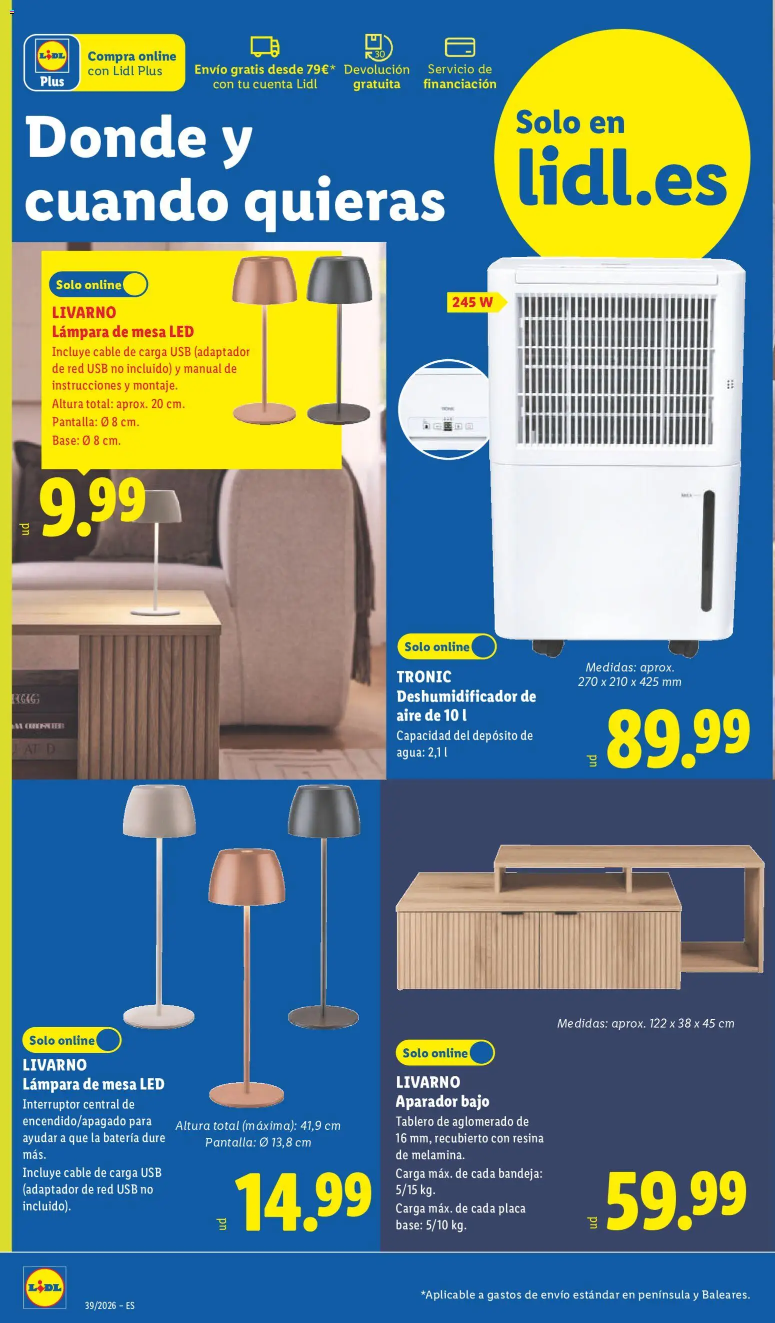 Lidl folleto de bazar │ válido desde el 21/09/2026 | Página: 4