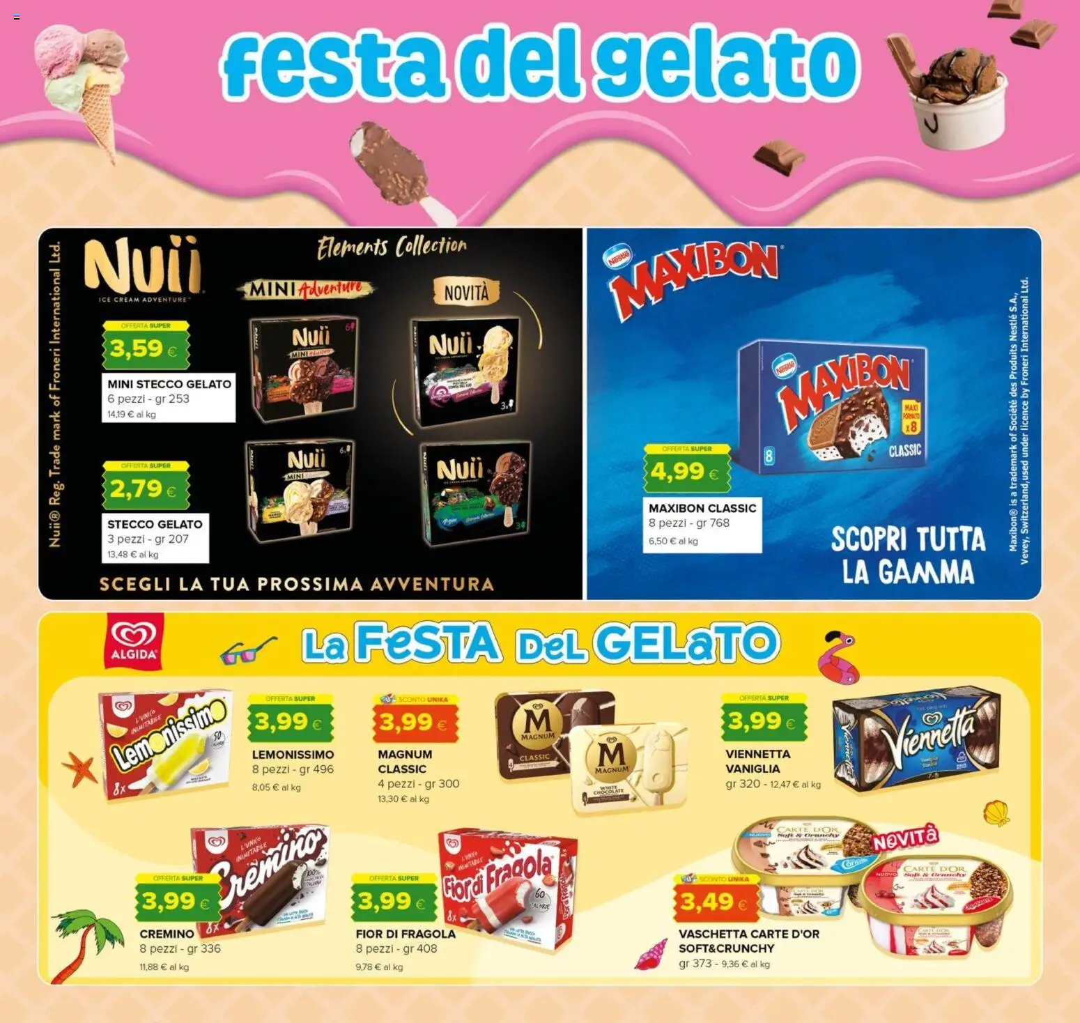 Volantino Oasi del 02/07/2026 | Pagina: 30 | Prodotti: Gelato