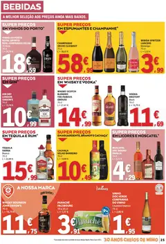 Pré-visualização E.Leclerc folheto válido de 17/09/2026 | Página: 25 | Produtos: Cachaça, Rum, Tequila, Bebida