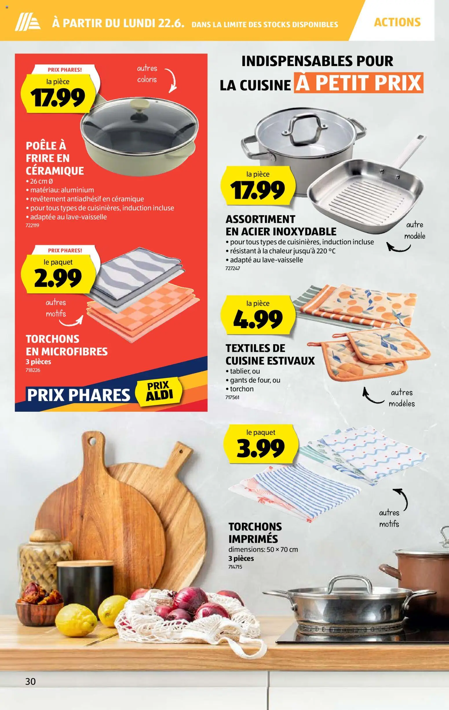 Aldi aktionen FR – gültig ab 18.06.2026 | Seite: 30