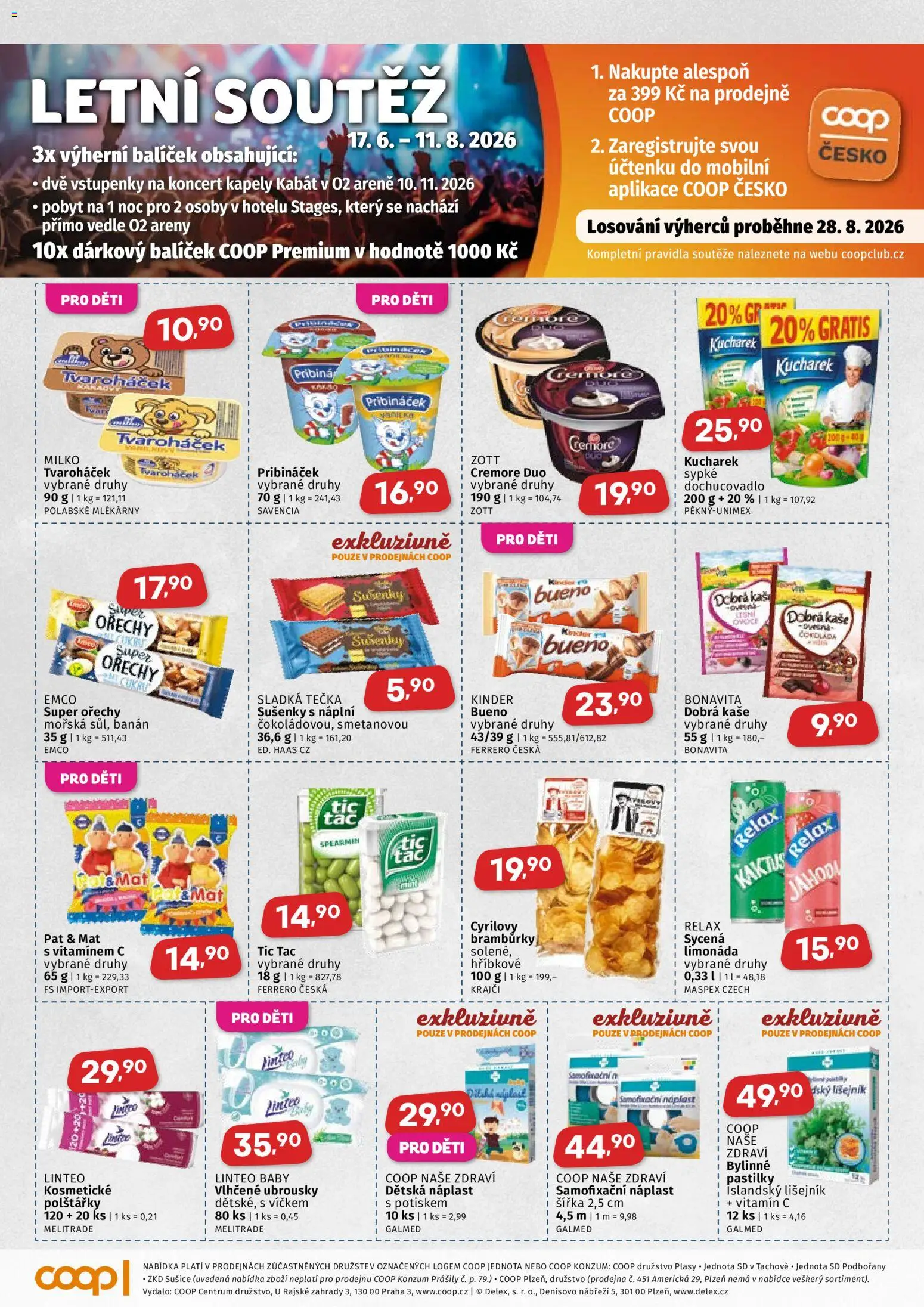 Coop leták - Západočeský region od 15.07.2026 | Strana: 3