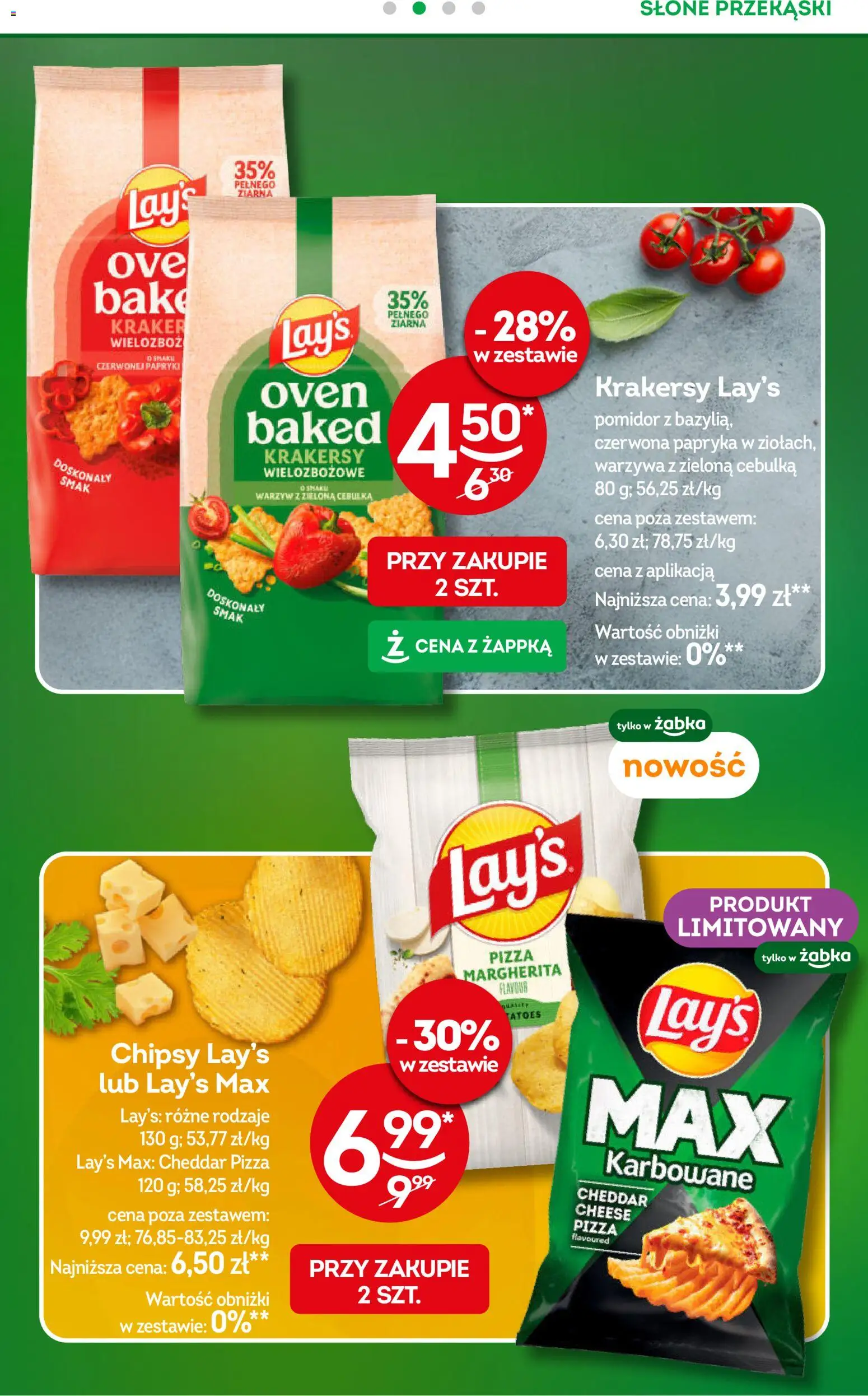 Żabka gazetka od 07.10.2026 | Strona: 27 | Produkty: Chipsy, Papryka, Pizza, Warzywa