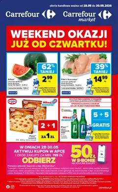 Pogląd oferty "Carrefour gazetka - Weekend okazji" - ważna od 28.05.2026