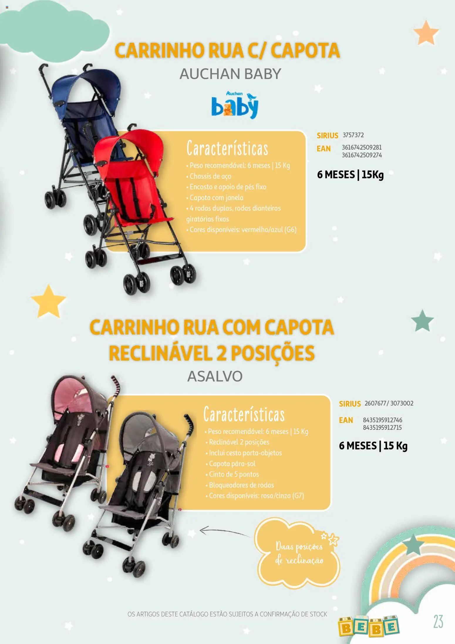 Auchan - Catálogo Puericultura │ válido de 13/01/2026 | Página: 23 | Produtos: Cinto, Janela