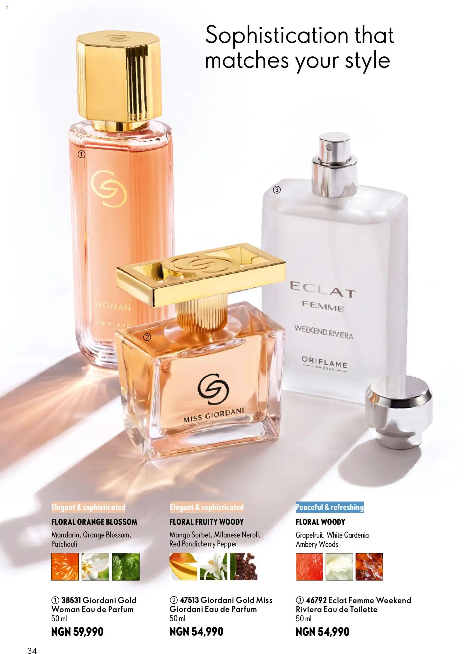 Oriflame - eCatalogue 10 valid from 01/10/2026 | Page: 34 | Products: Eau de toilette, Mango, Pepper
