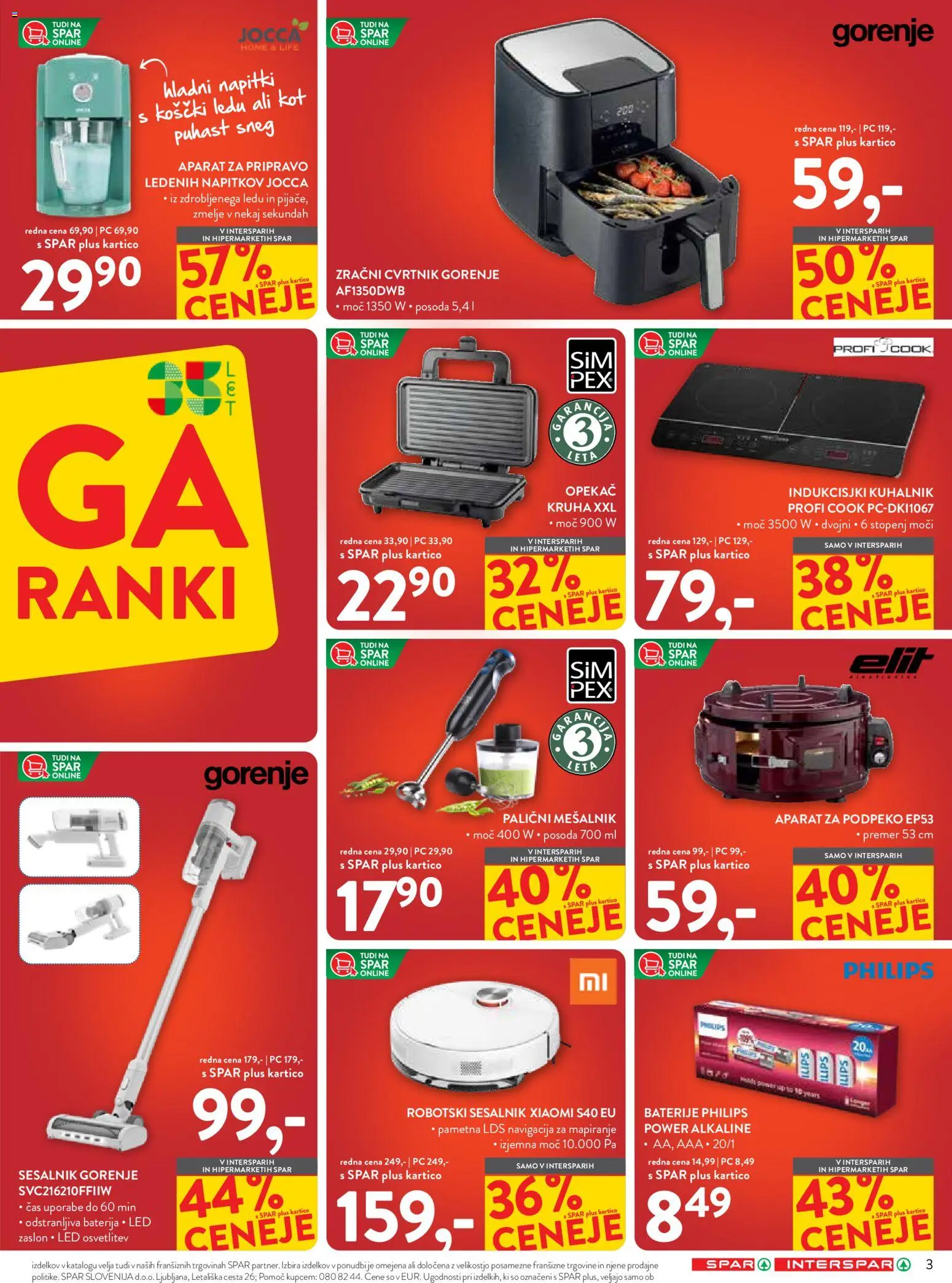 Novi Spar katalog ponudbe – veljaven od 08.07.2026 | Stran: 3