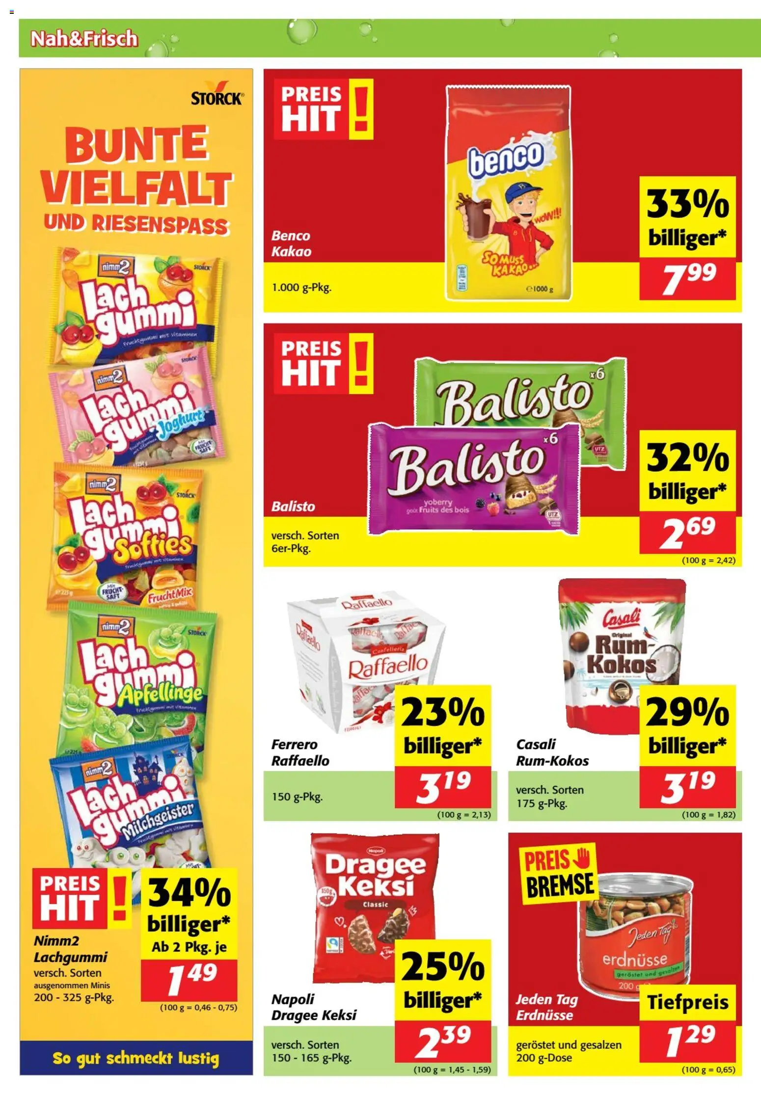Nah und Frisch Flugblatt gültig ab 17.06.2026 | Seite: 6 | Produkte: Папионка, Joghurt