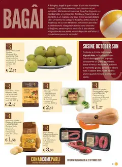 Anteprima del volantino Finocchi I NOSTRI ORI Origine Italia provincia di Forlì-Cesena, categoria I conf. da 800 g, Finocchi Origine Italia provincia di Forlì-Cesena, categoria I conf. da 800 g valido a partire dal 08/10/2026 | Pagina: 3 | Prodotti: Frutta, Salsiccia, Finocchi, Susine