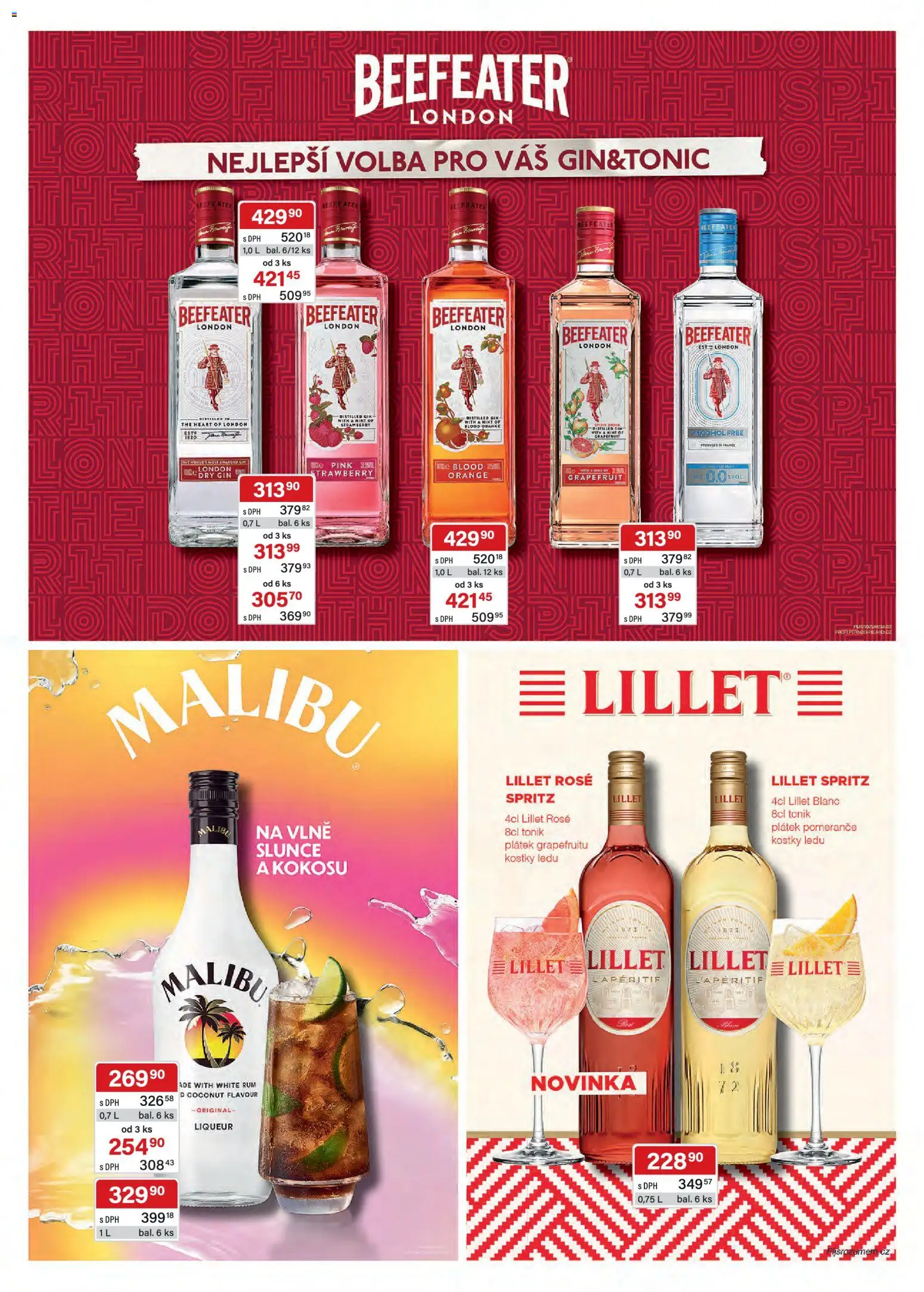 Astur & Qanto leták - Velkoobchod 07/2026 od 01.07.2026 | Strana: 28 | Produkty: Rum, Gin, Spritz, Beefeater