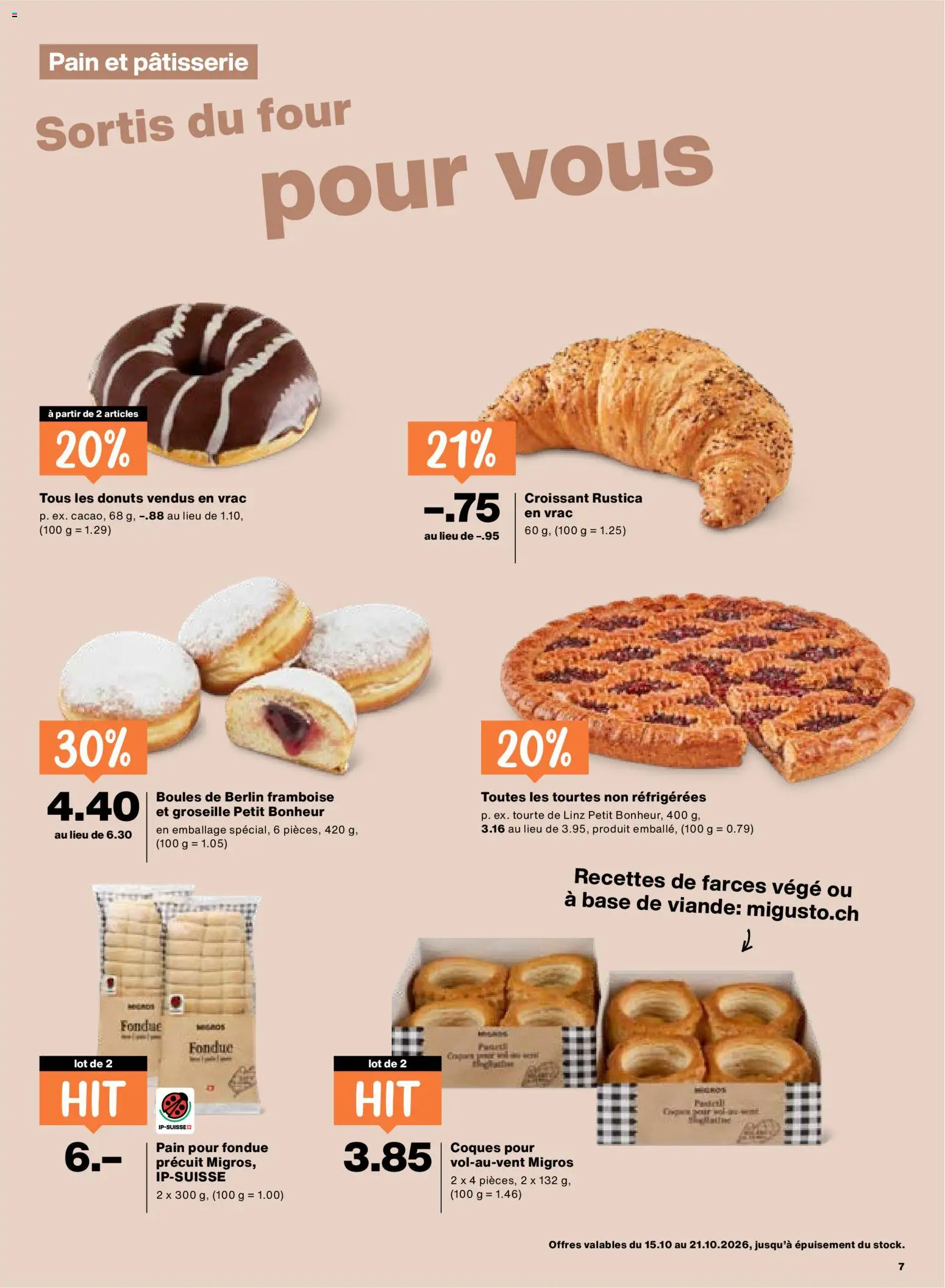 Migros aktionen FR – gültig ab 15.10.2026 | Seite: 7