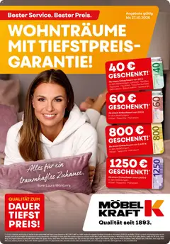 Möbel Kraft Prospekt ab 23.09.2026 gültig
