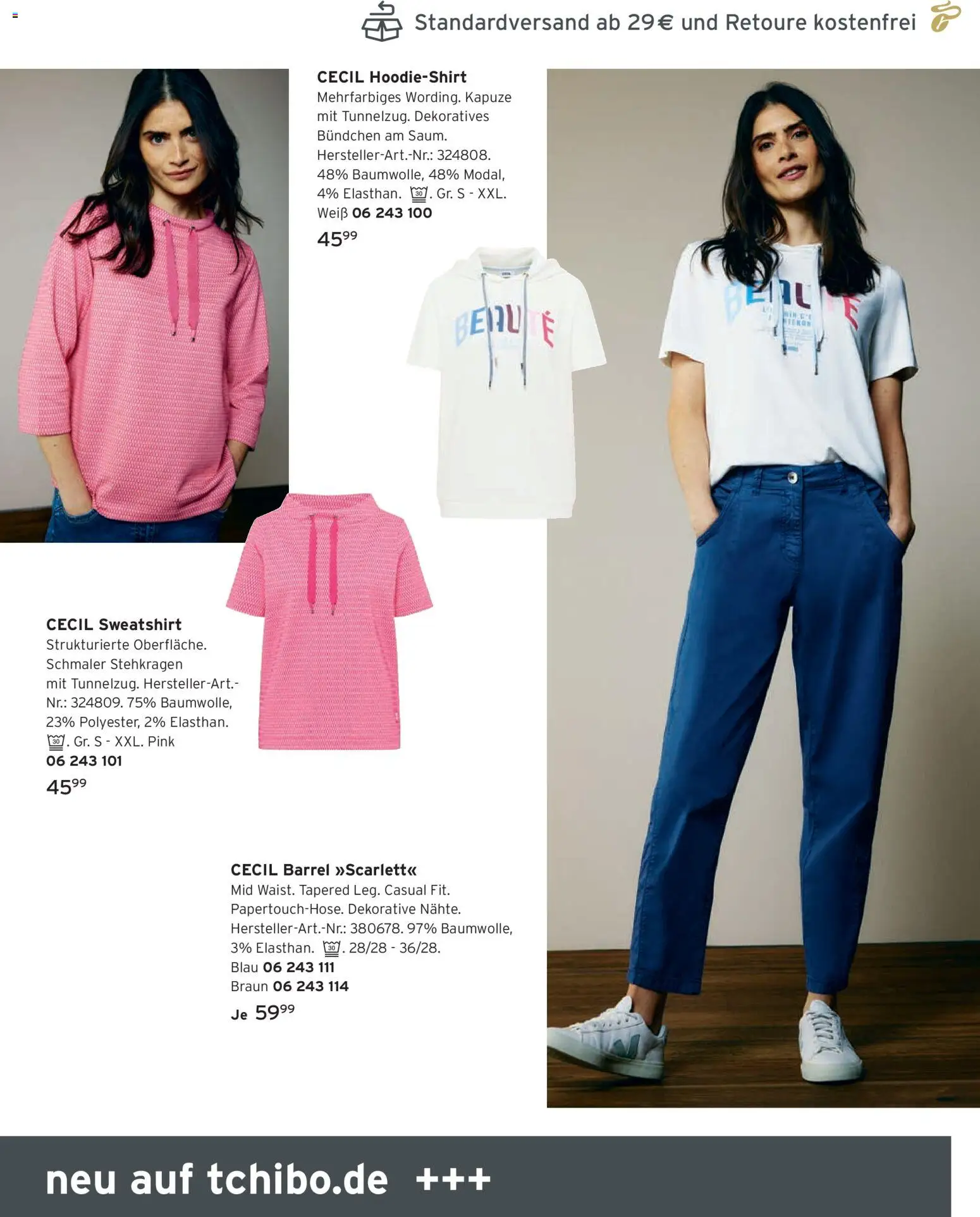 Angebote Tchibo – gültig ab 01.06.2026 | Seite: 137 | Produkte: Sweatshirt