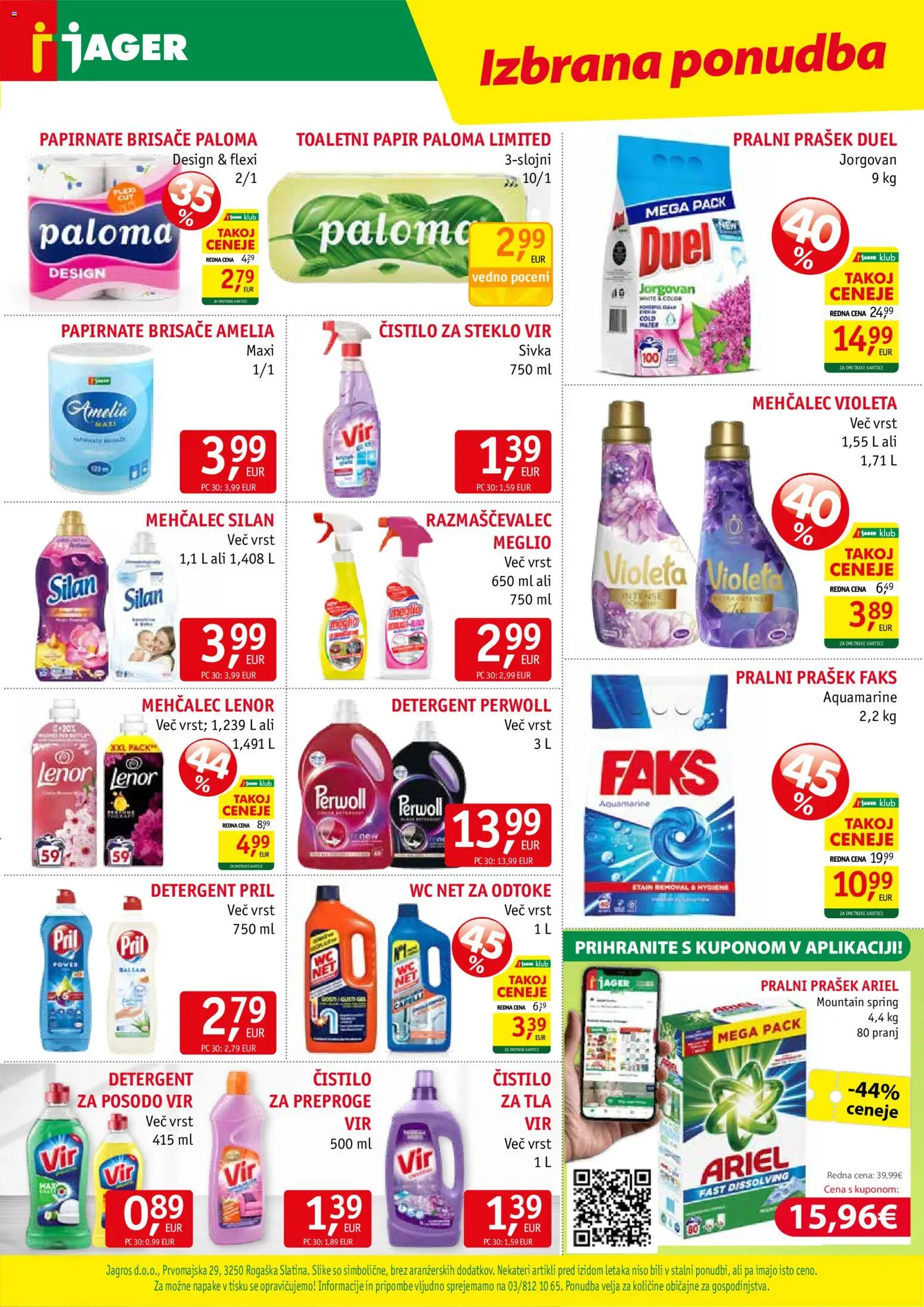 Novi Jager katalog ponudbe – veljaven od 30.09.2026 | Stran: 15