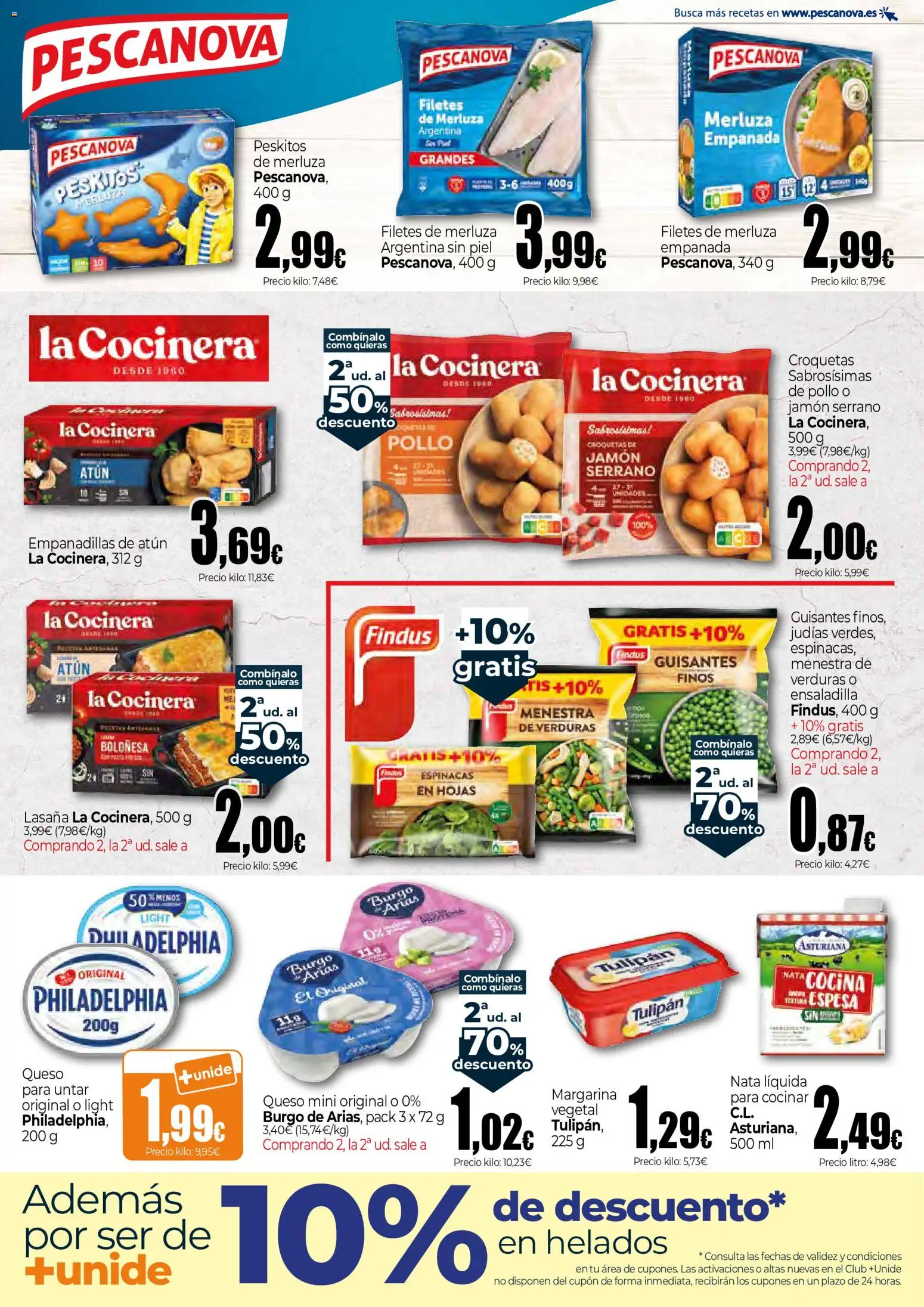 Unide folleto │ válido desde el 17/09/2026 | Página: 2 | Productos: Ensaladilla, Margarina, Cocina, Pollo