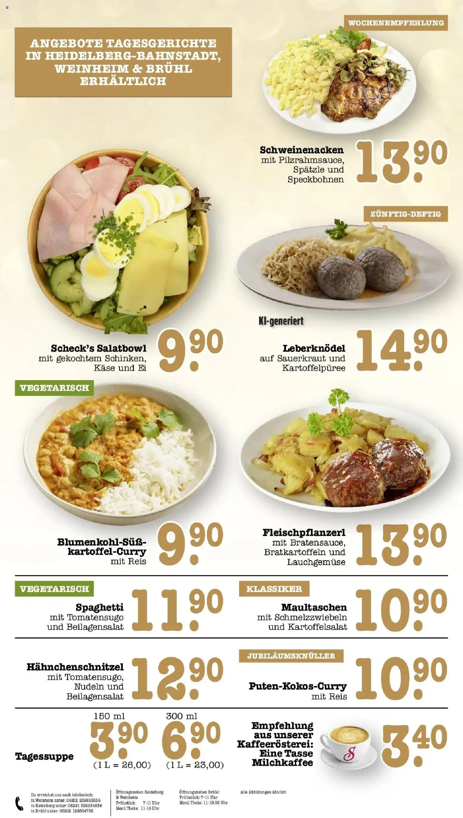 Edeka Prospekt Heidelberg (ab 28.09.2026) » Angebote Online | Seite: 16 | Produkte: Leberknödel, Schweinenacken, Maultaschen, Uhr