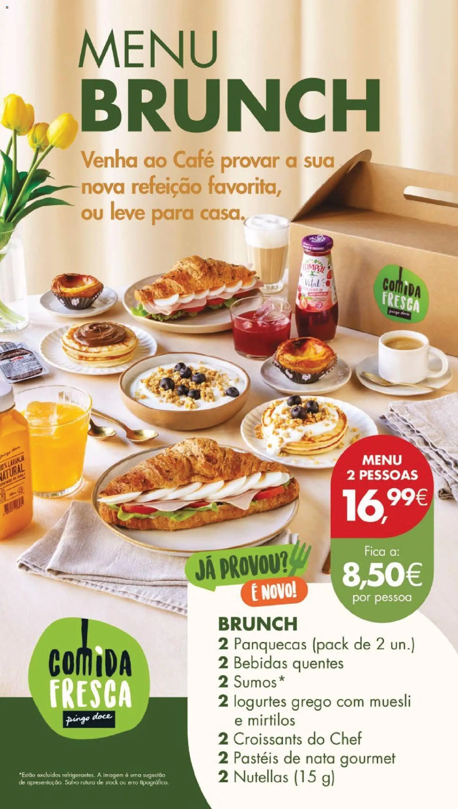 Pingo Doce folheto │ válido de 05.05.2026 | Página: 10 | Produtos: Panquecas, Iogurtes, Café, Mirtilos