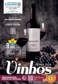 Pré-visualização E.Leclerc folheto Feira dos Vinhos válido de 01/10/2026