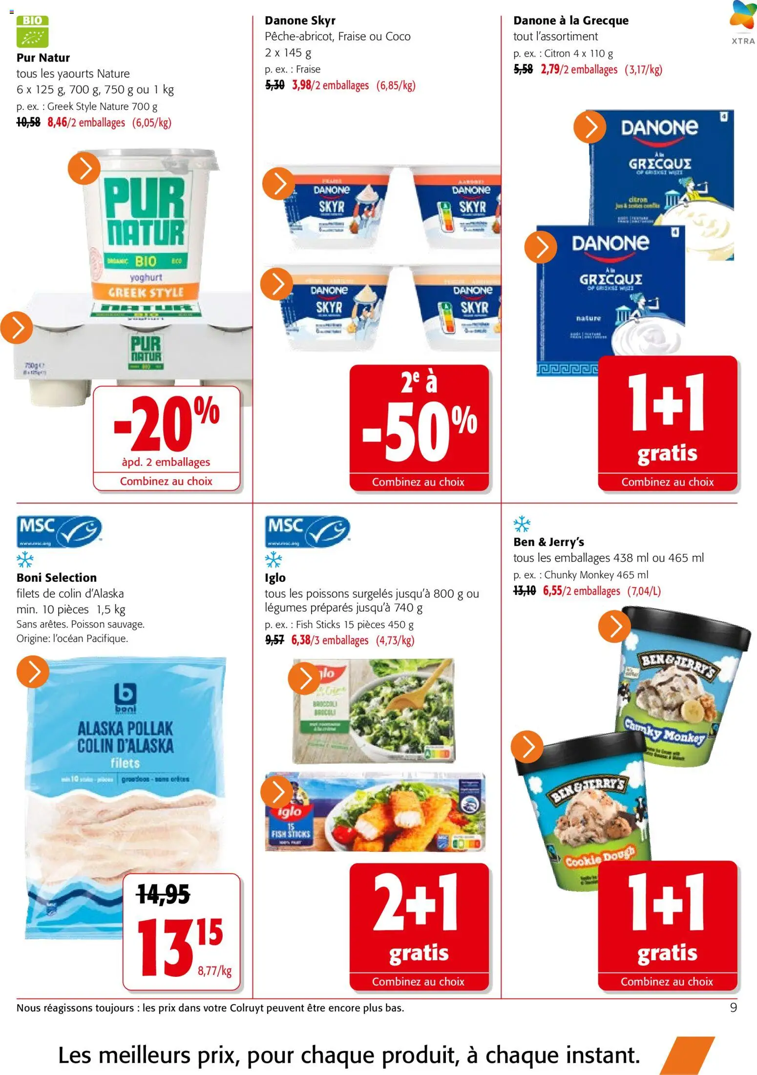 {H1} | Pagina: 9 | Producten: La, Skyr, Yoghurt