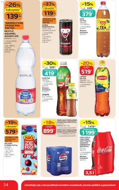 Auchan akciós újság - amely érvényes a következő dátumtól: 2026.07.16. | Oldal: 34
