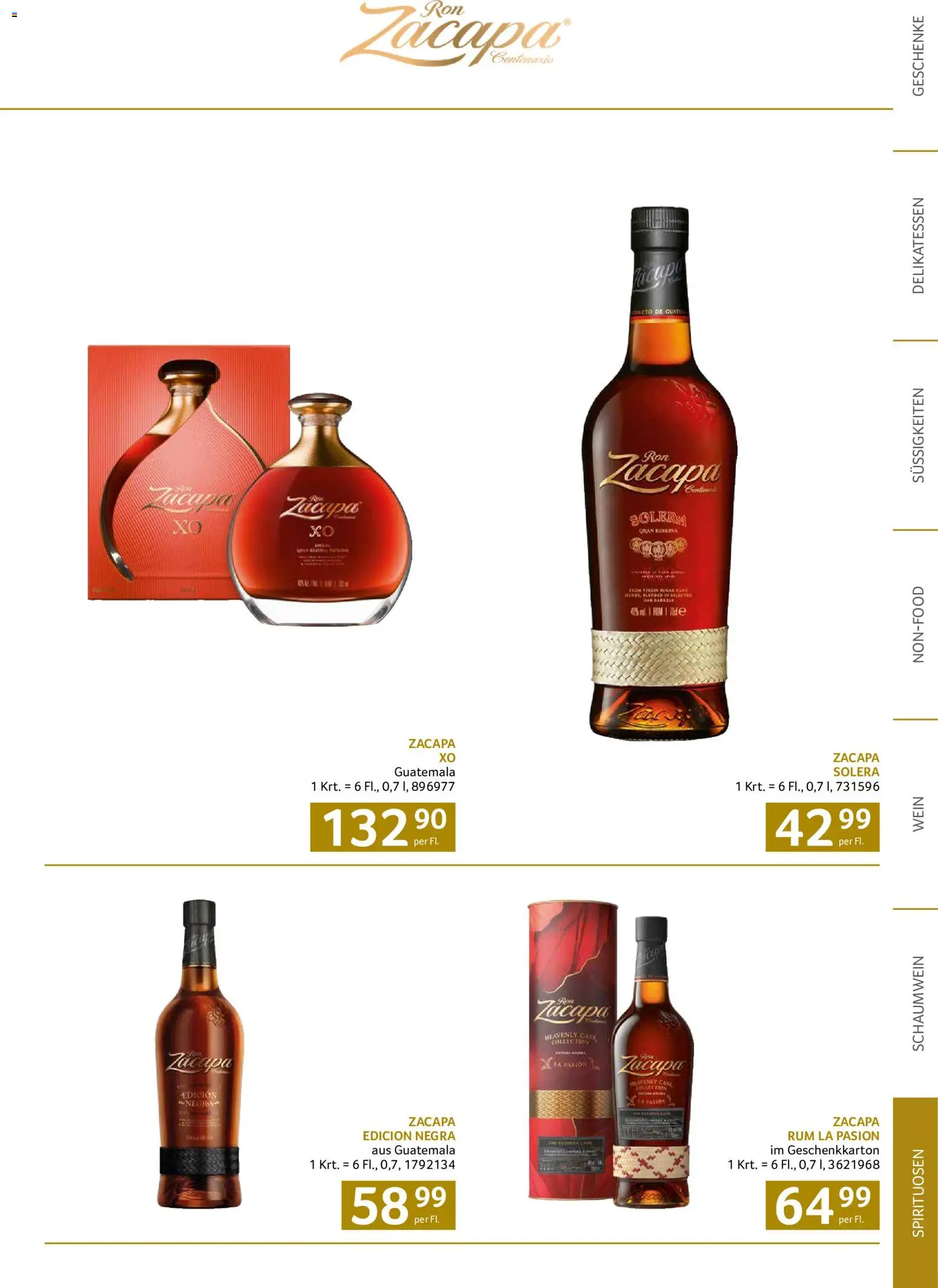 Transgourmet Christmas gültig ab 12.10.2026 | Seite: 77 | Produkte: Süßigkeiten, Wein