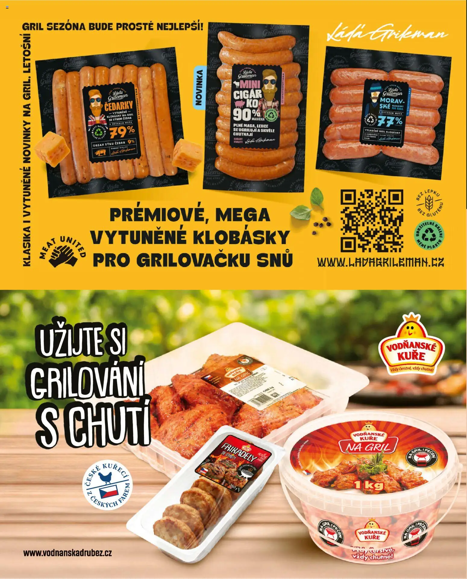 Billa leták - Gusto: Léto 2026 od 01.06.2026 | Strana: 114 | Produkty: Grilování, Gril, Čedar, Klobásky