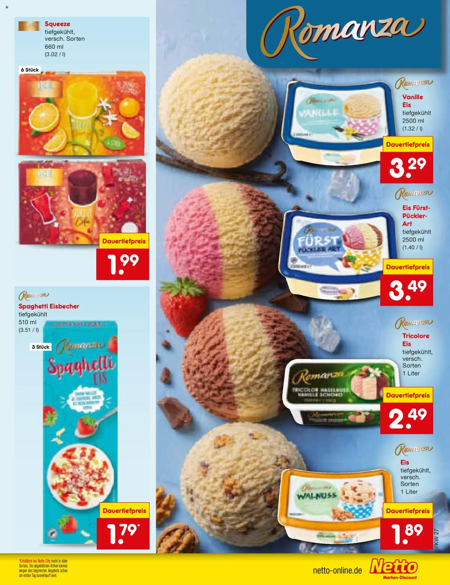 Netto Marken-Discount Prospekt – gültig ab 29.06.2026 | Seite: 35 | Produkte: Eis