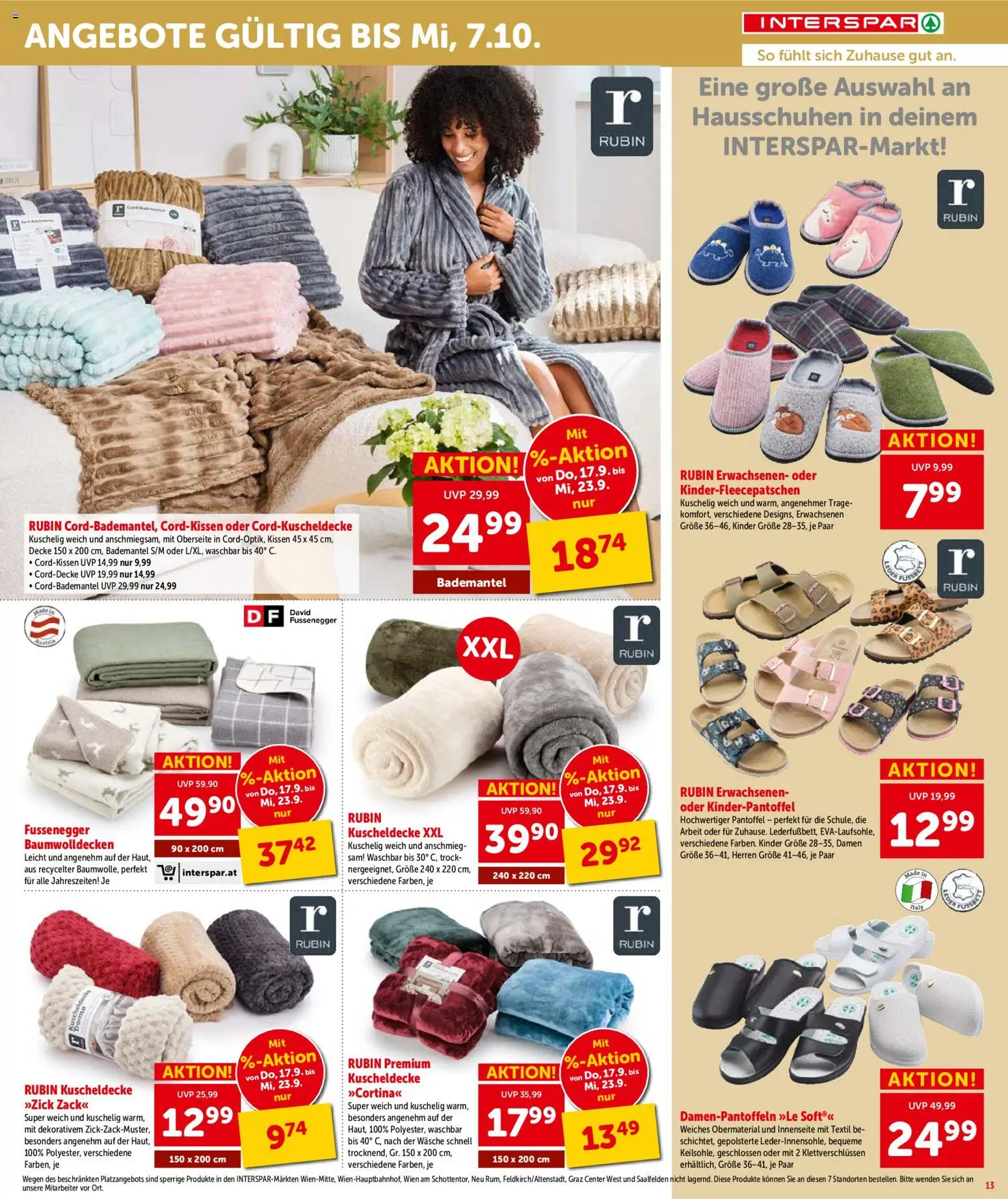 Interspar - Flugblatt gültig ab 17.09.2026 | Seite: 13