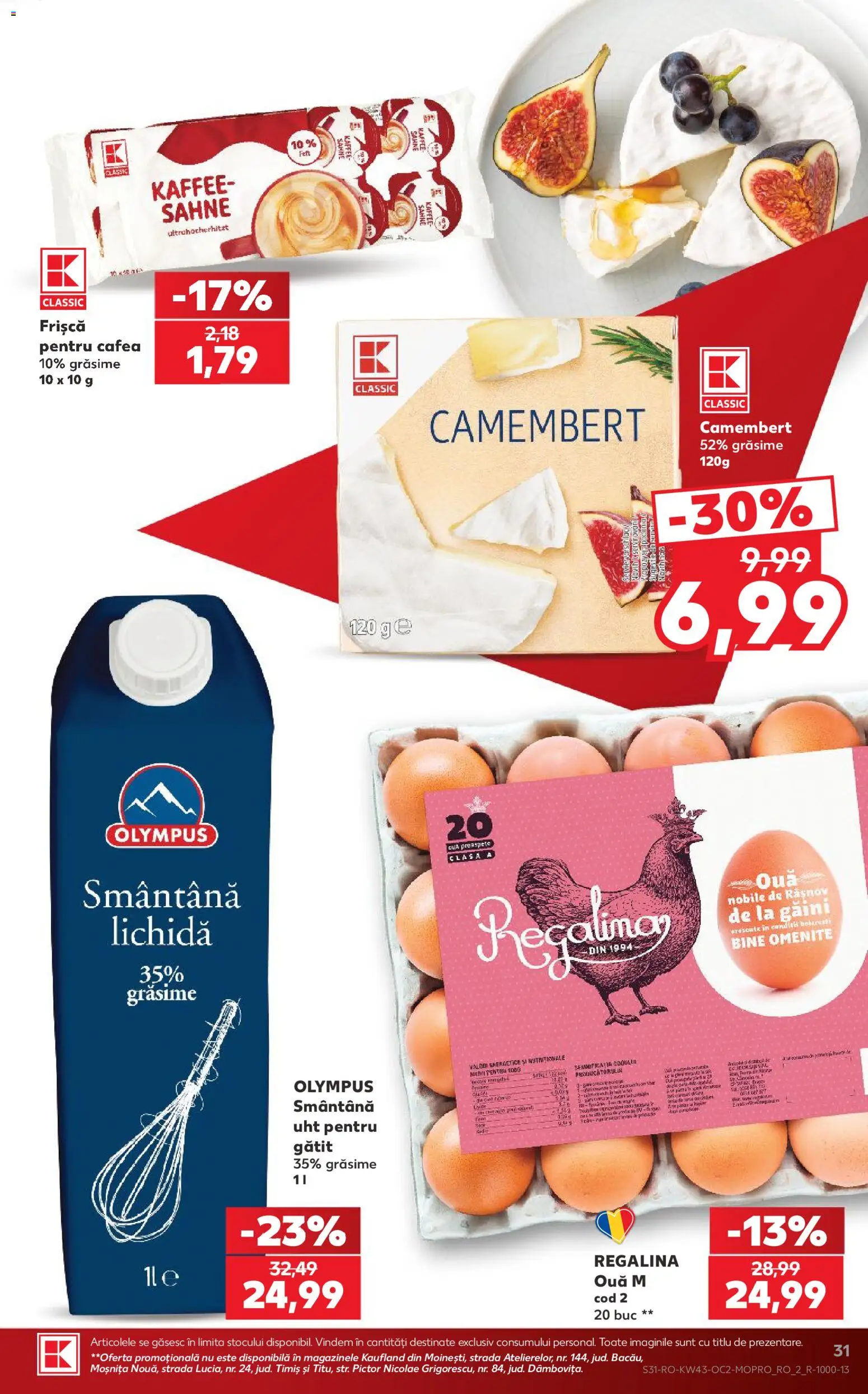 Noul catalog Kaufland – valabil de la 21.10.2026 | Pagină: 31