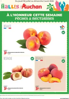 Auchan À l'honneur cette semaine - Voorbeeld van een folder van Auchan, geldig van 30/07/2026