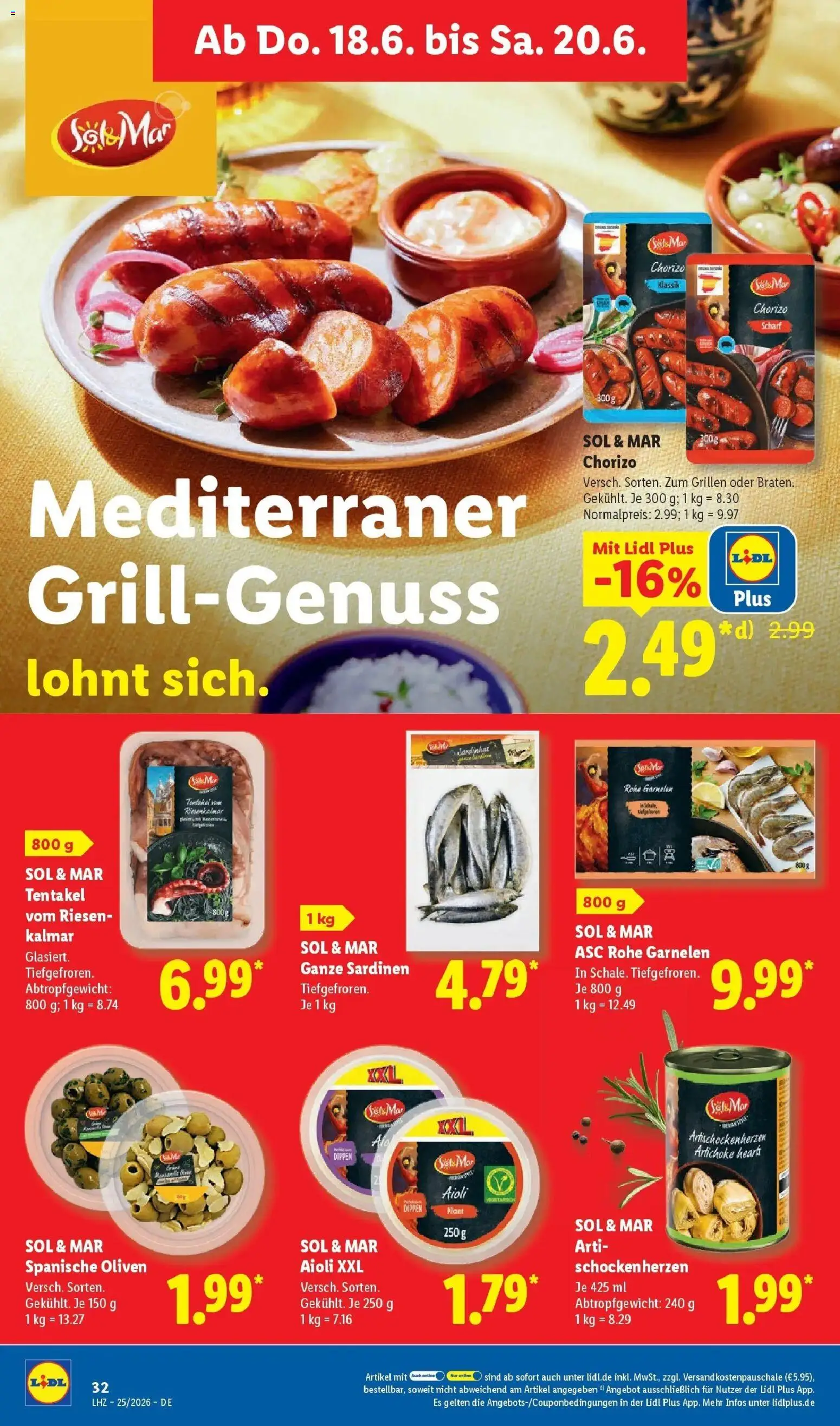 Lidl Prospekt Zülpich – gültig ab 15.06.2026 | Seite: 52 | Produkte: Garnelen