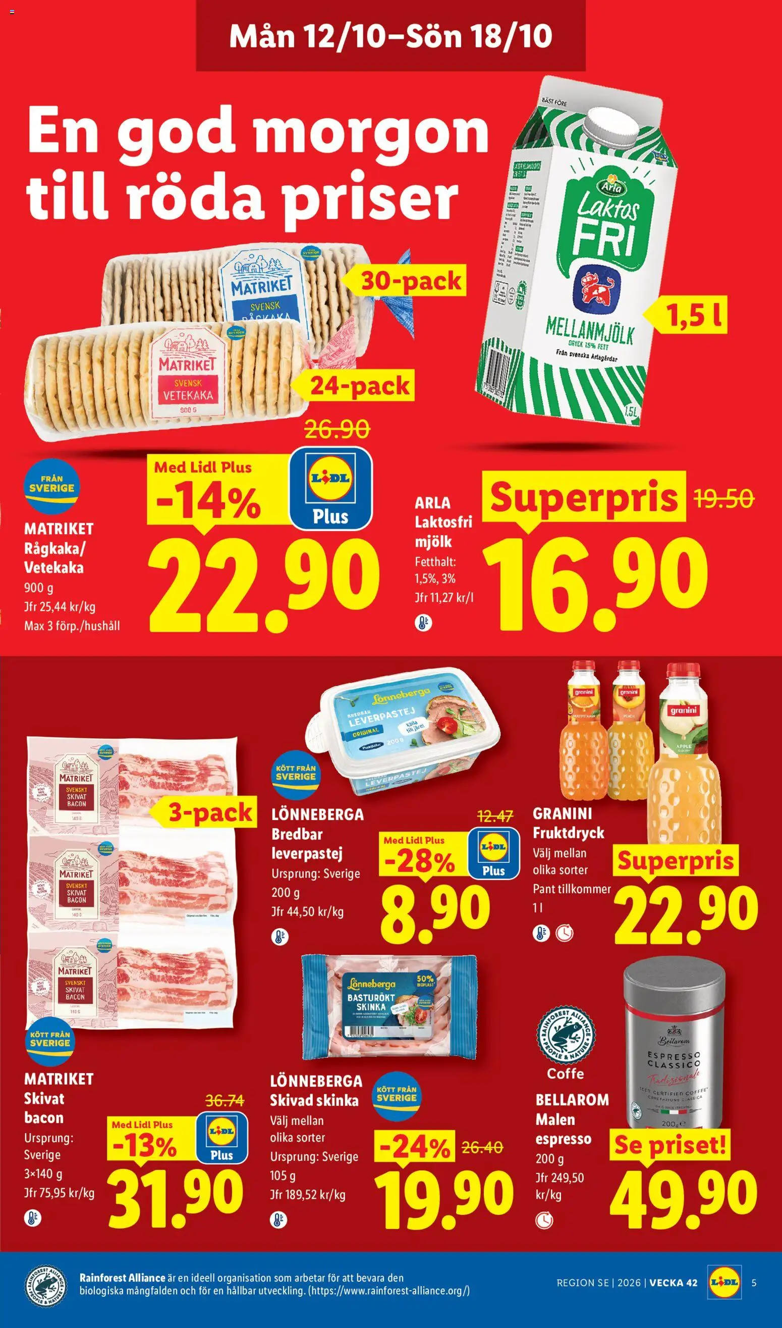 Lidl reklamblad aktuell från 12/10/2026 | Sida: 6