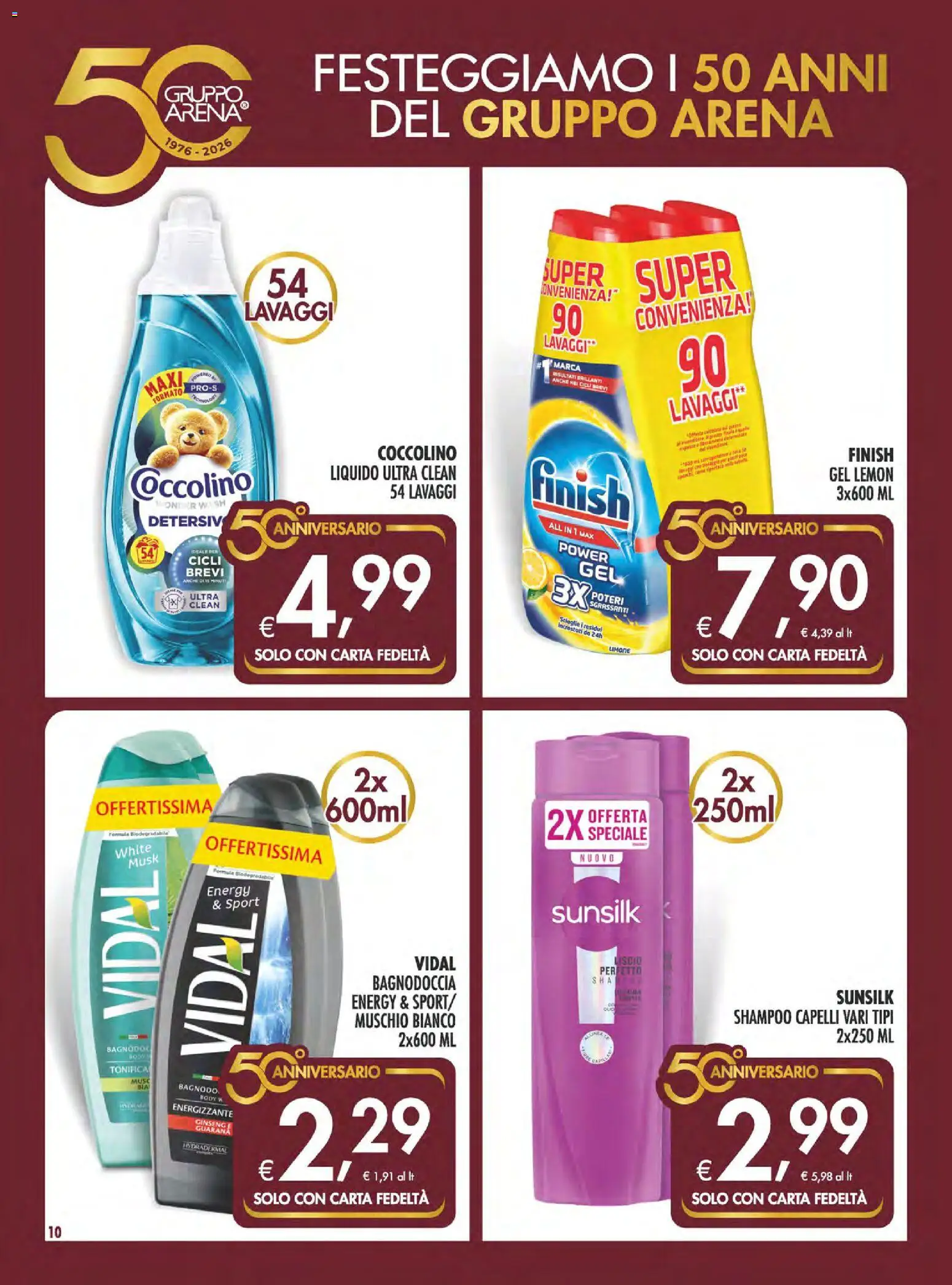 Volantino SuperConveniente del 28.05.2026 | Pagina: 10 | Prodotti: Shampoo, Limone
