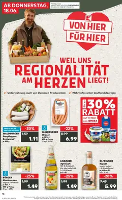 Kaufland Prospekt Weingarten ab 15.06.2026 gültig