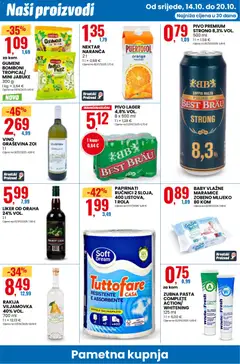 VINO GRAŠEVINA ZOI 1 l, VINO GRAŠEVINA ZOI 1 l - Pregled kataloga iz trgovine Eurospin, vrijedi od 14.10.2026 | Stranica: 6