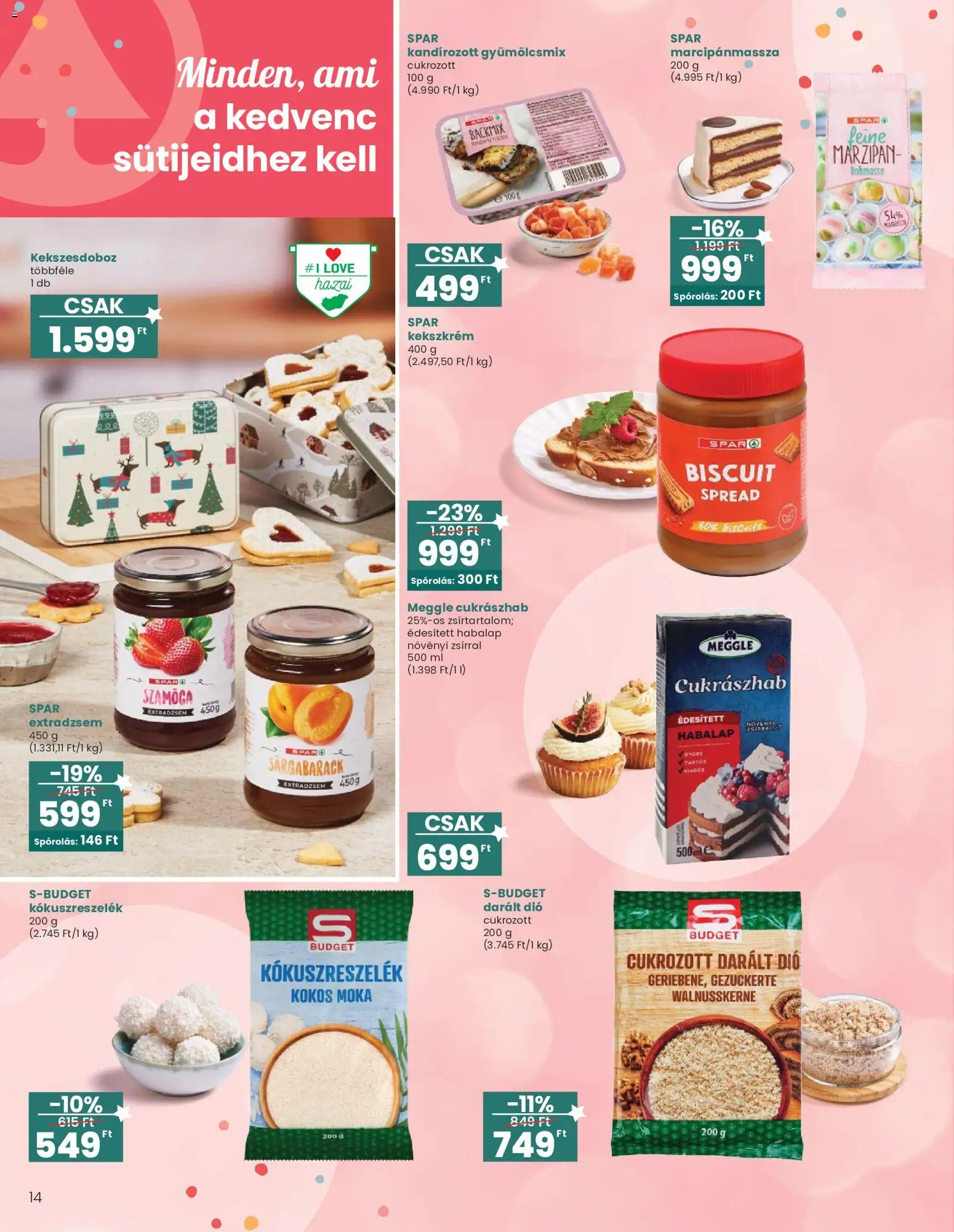 Interspar akciós ujság - amely érvényes a következő dátumtól: 2026.10.14. | Oldal: 14