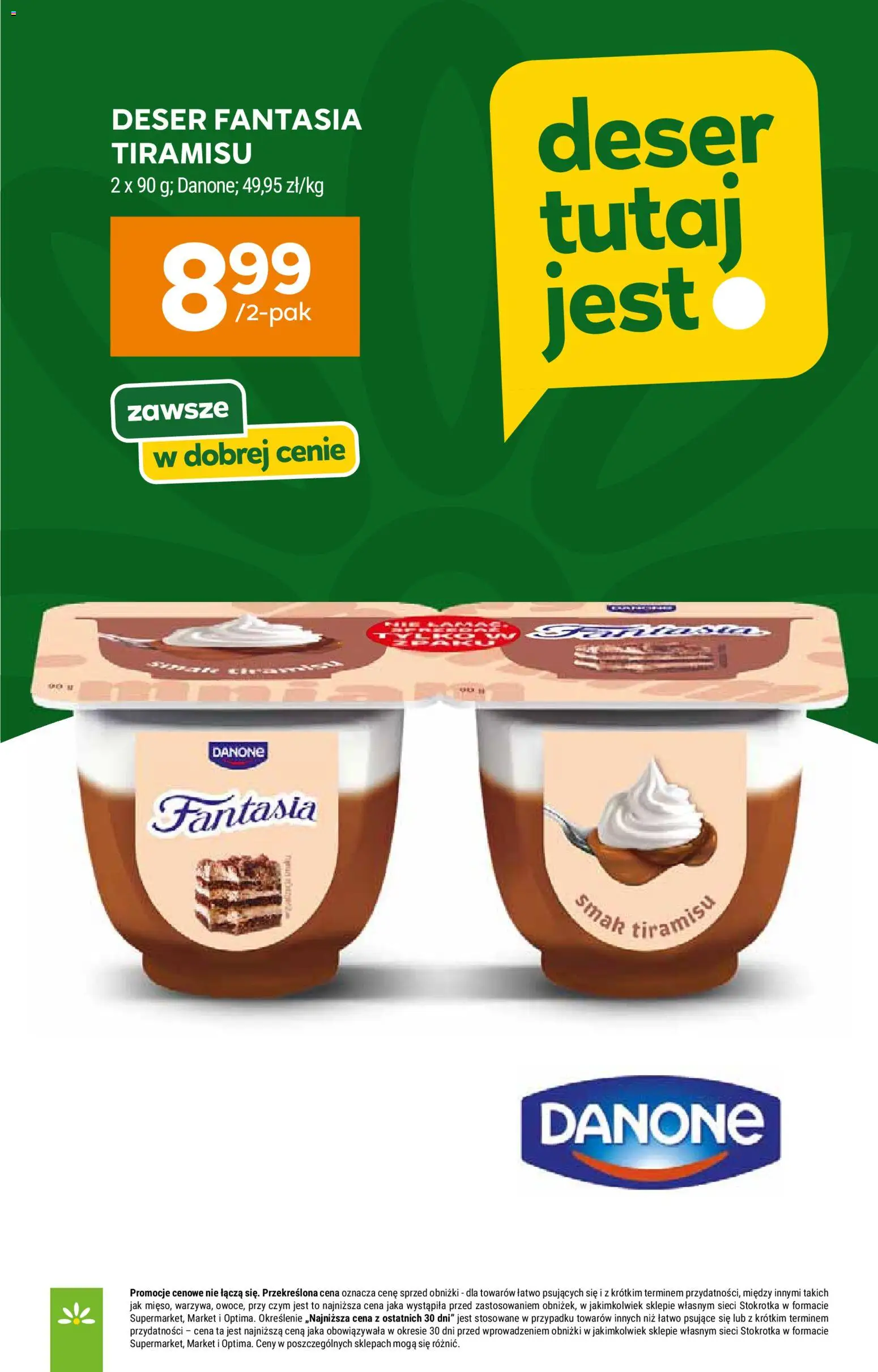 Stokrotka gazetka od 14.05.2026 | Strona: 18 | Produkty: Stokrotka, Tiramisu