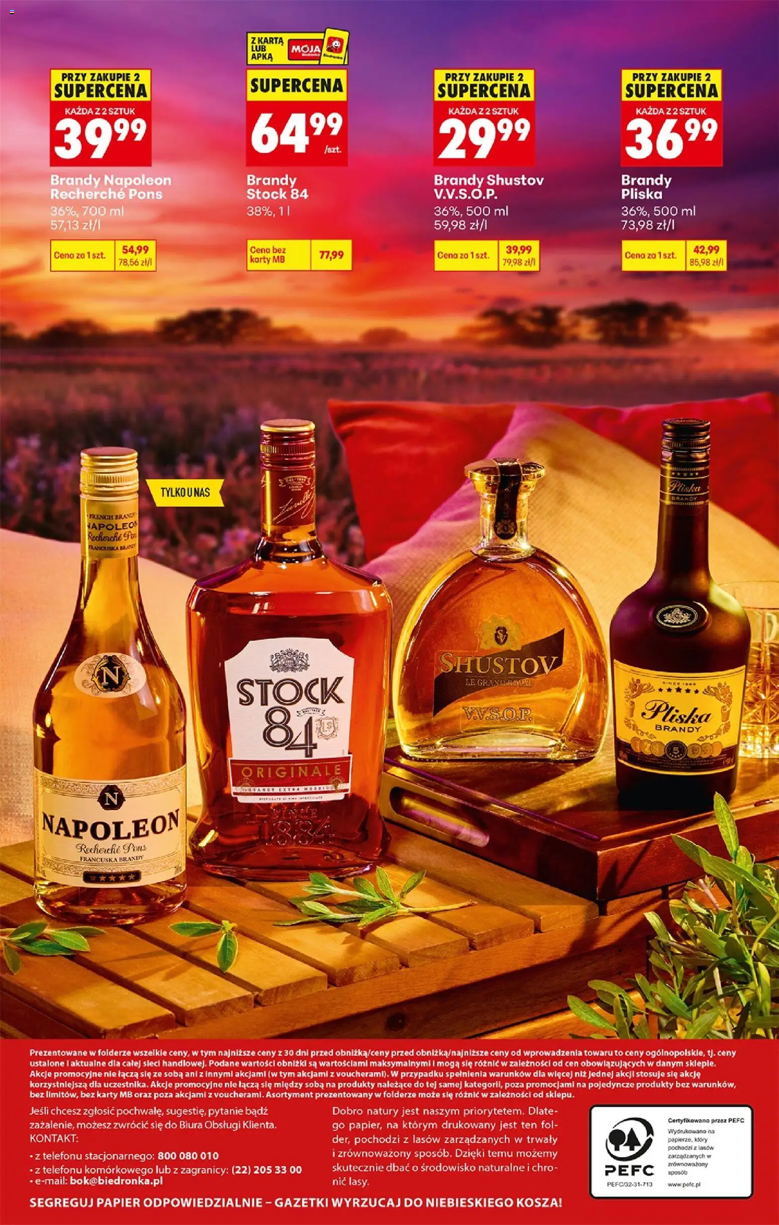 Biedronka Polsko leták - Czas na toast od 04.05.2026 | Strana: 36 | Produkty: Brandy, Karty