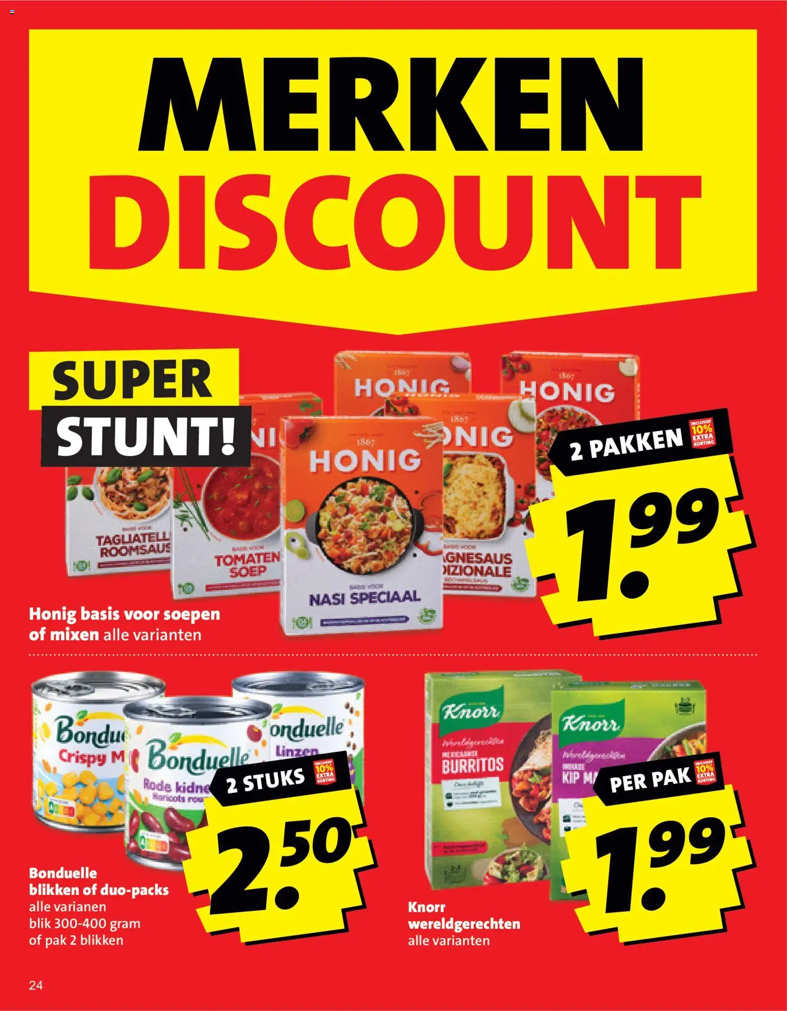 {H1} | Pagina: 24 | Producten: Tomaten, Linzen, Soepen, Kip