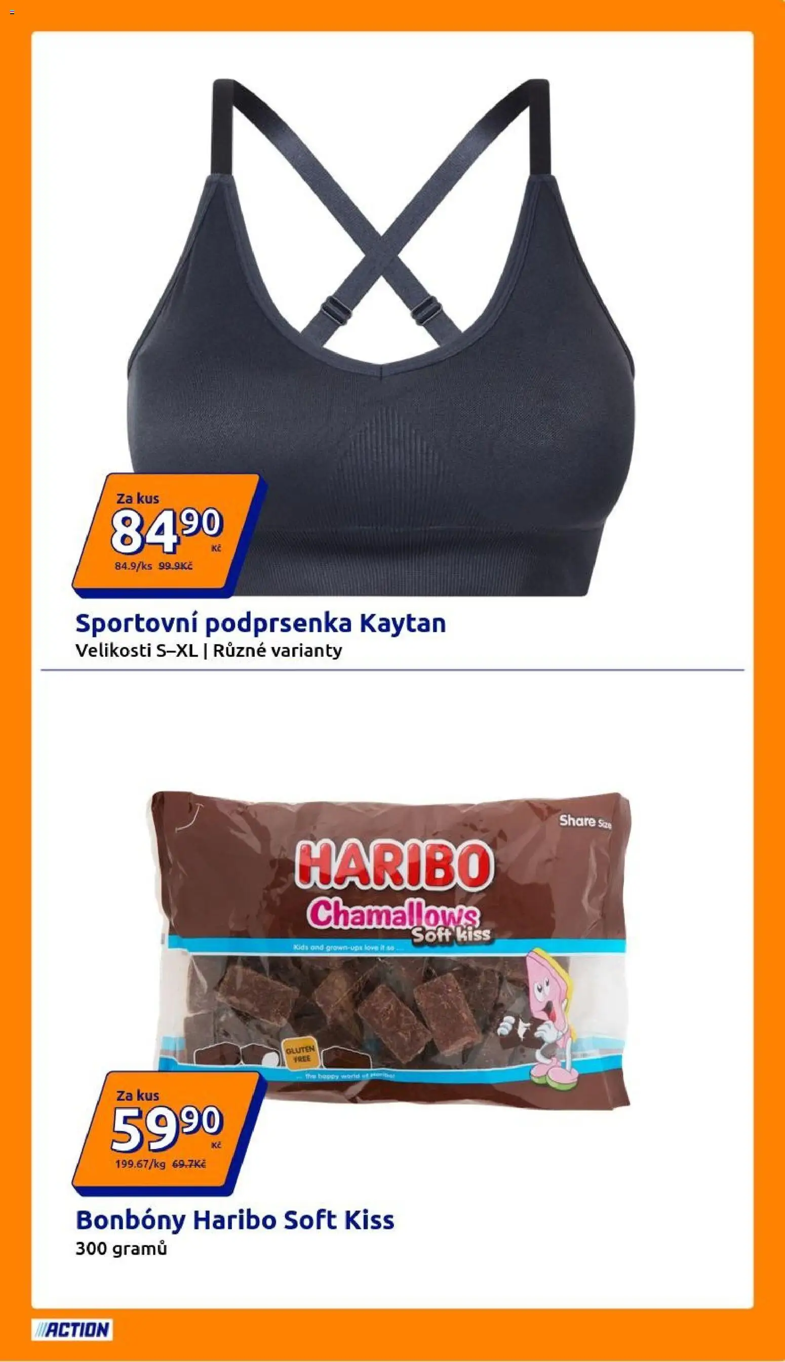Action leták od 28.10.2026 | Strana: 15 | Produkty: Podprsenka, Haribo, Bonbóny, Sportovní podprsenka