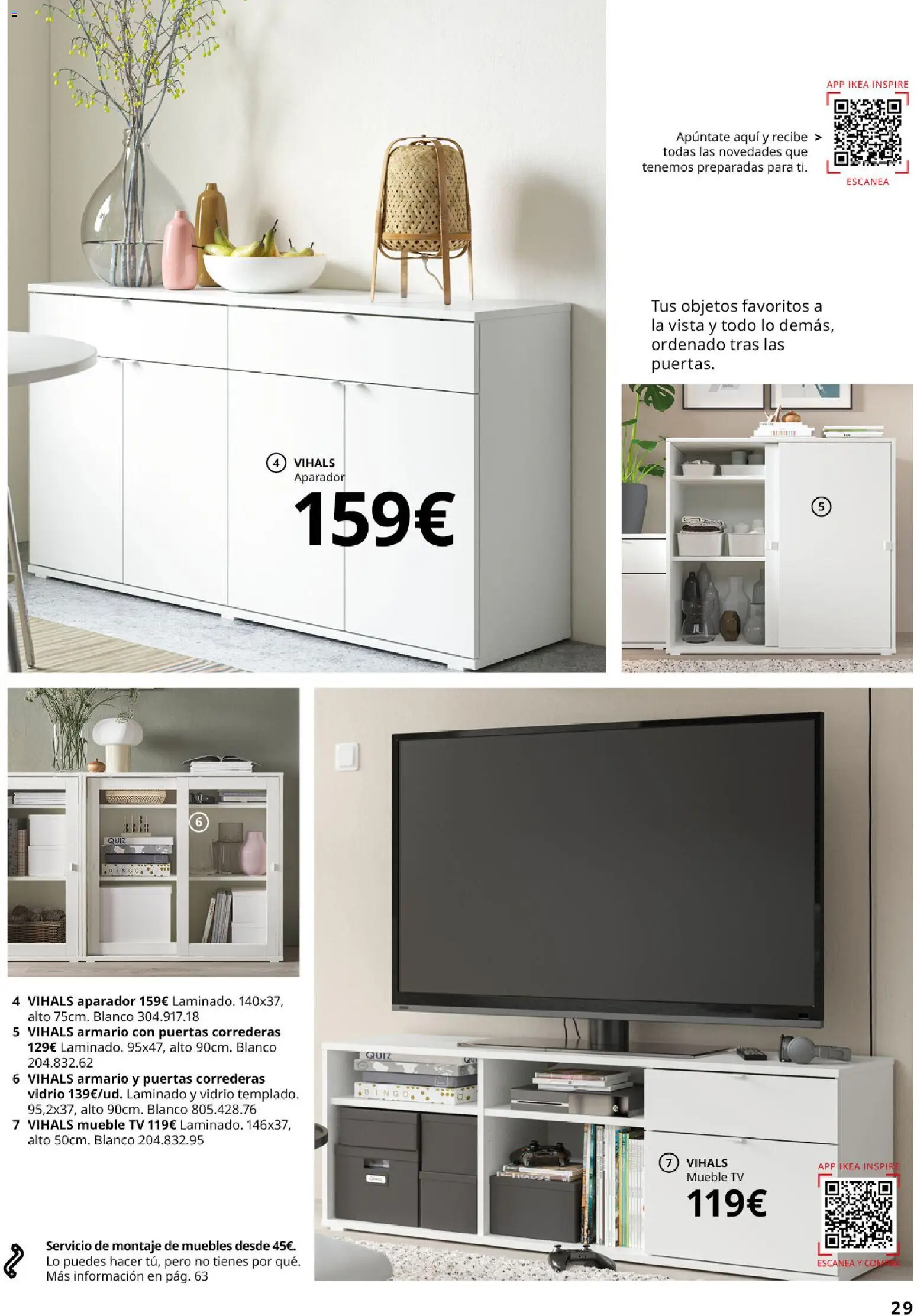 IKEA - Salones │ válido desde el 01/09/2026 | Página: 29 | Productos: Muebles, Armario, Aparador, Puertas