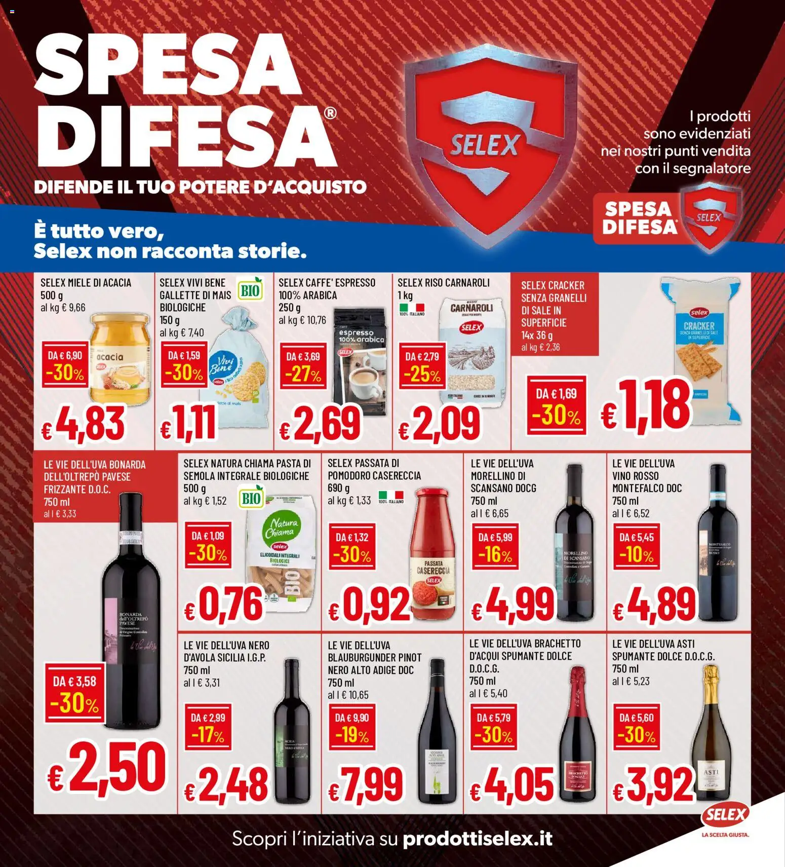 Volantino Galassia del 08/10/2026 | Pagina: 20 | Prodotti: Riso, Pomodoro, Pasta, Gallette