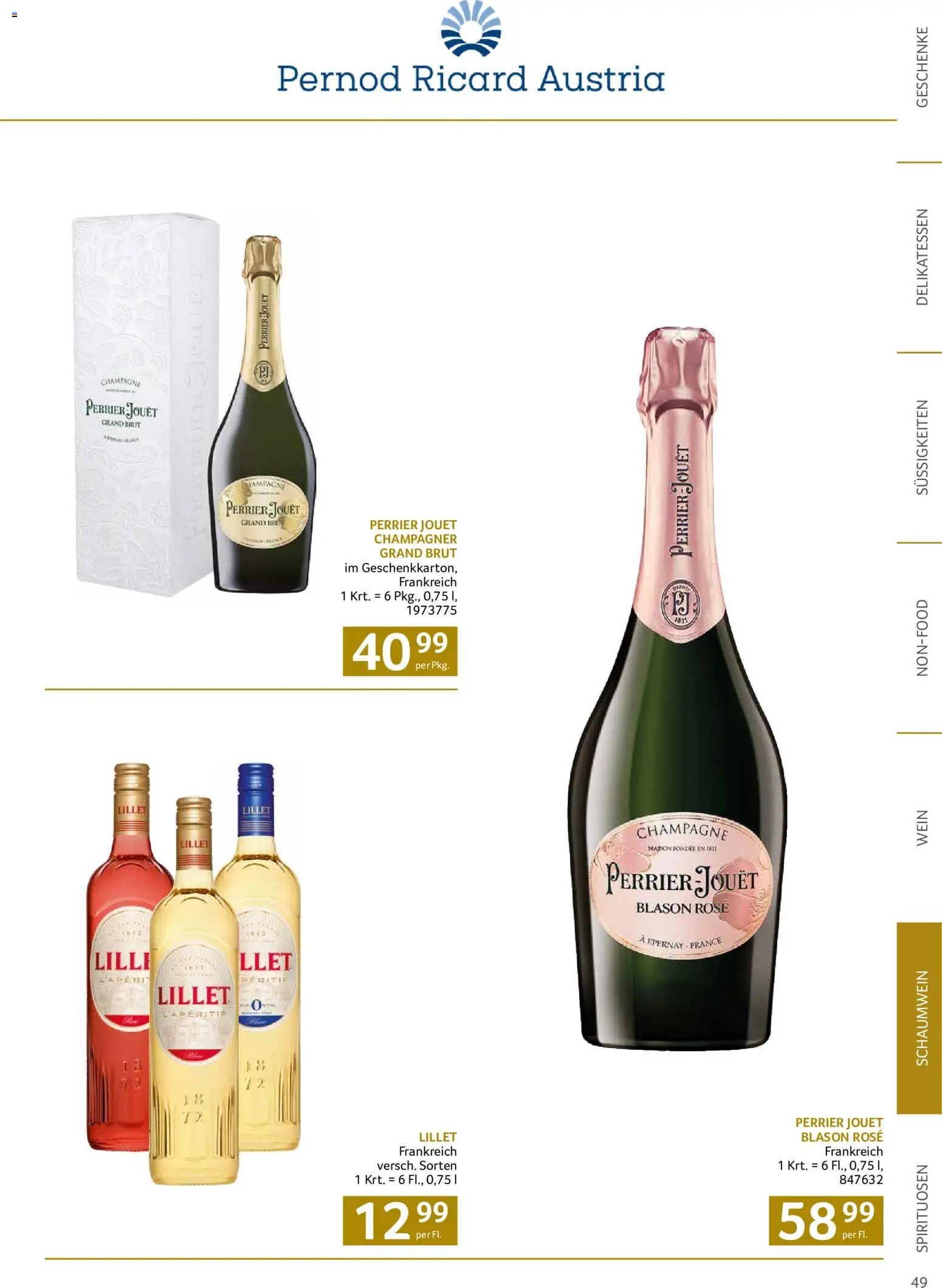 Transgourmet Christmas gültig ab 12.10.2026 | Seite: 49 | Produkte: Süßigkeiten, Wein