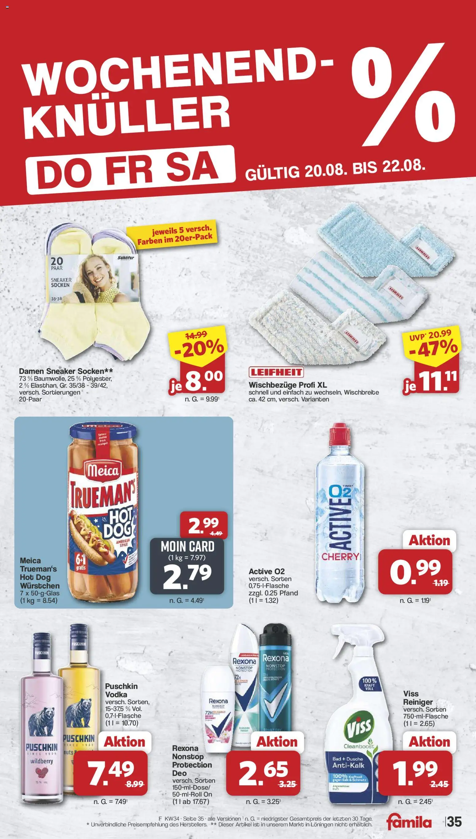 Famila Nordwest Prospekt – gültig ab 17.08.2026 | Seite: 37 | Produkte: Bad, Dusche, Duft, Meica