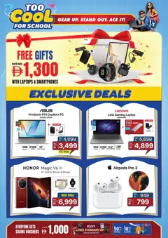 Preview of ECity catalogue Back to school valid from 14 Aug, 2026 | Page: 2 | Products: Watch, Laptop, PC