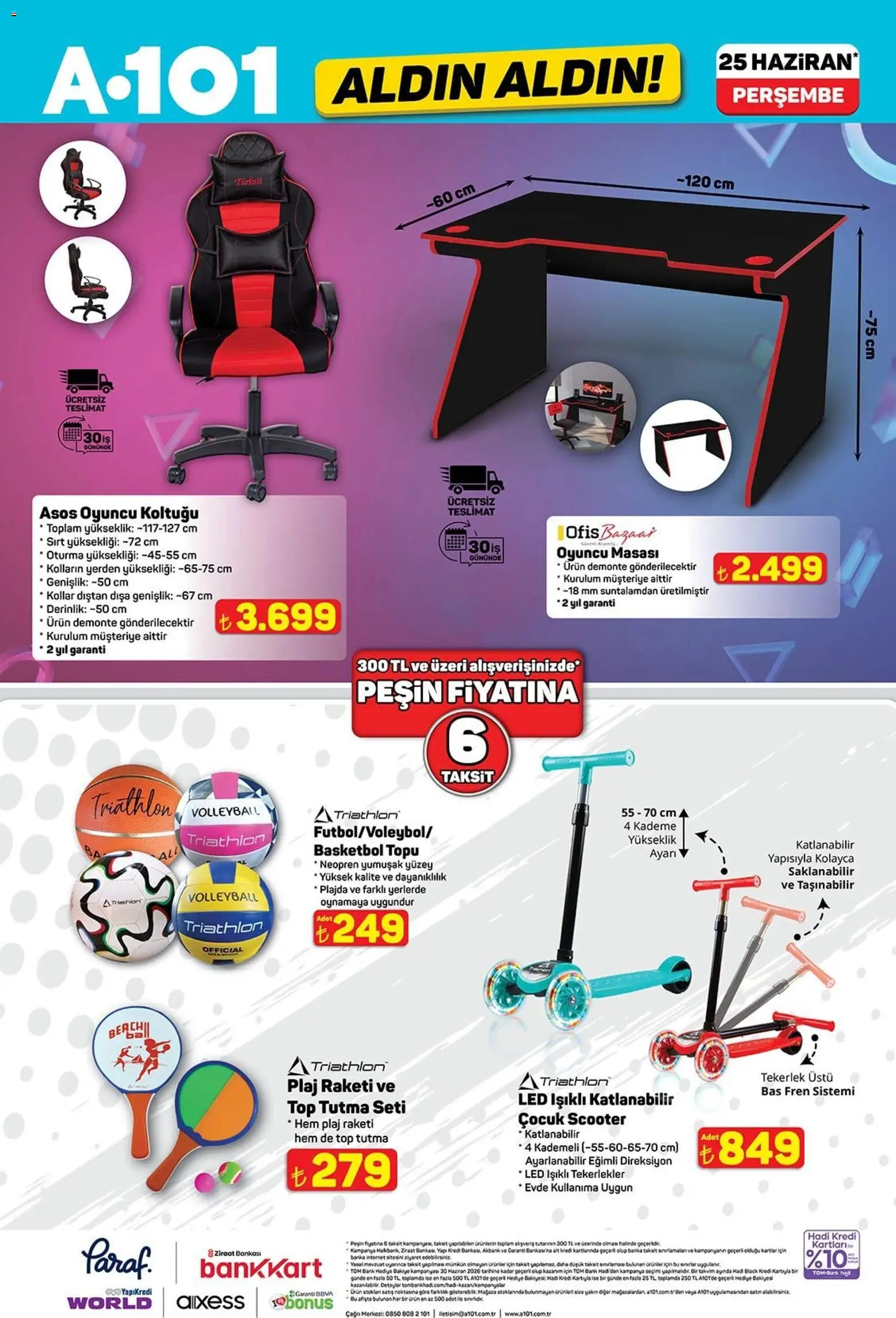 A101 - Katalog Aldın Aldın - 25 Haziran 2026 tarihinden itibaren geçerlidir | Sayfa: 14
