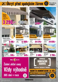 Náhled letáku HORNBACH leták - Sluneční ochrana od 17.06.2026 | Strana: 3 | Produkty: Sluneční plachta, LED, Plachta, Markýza